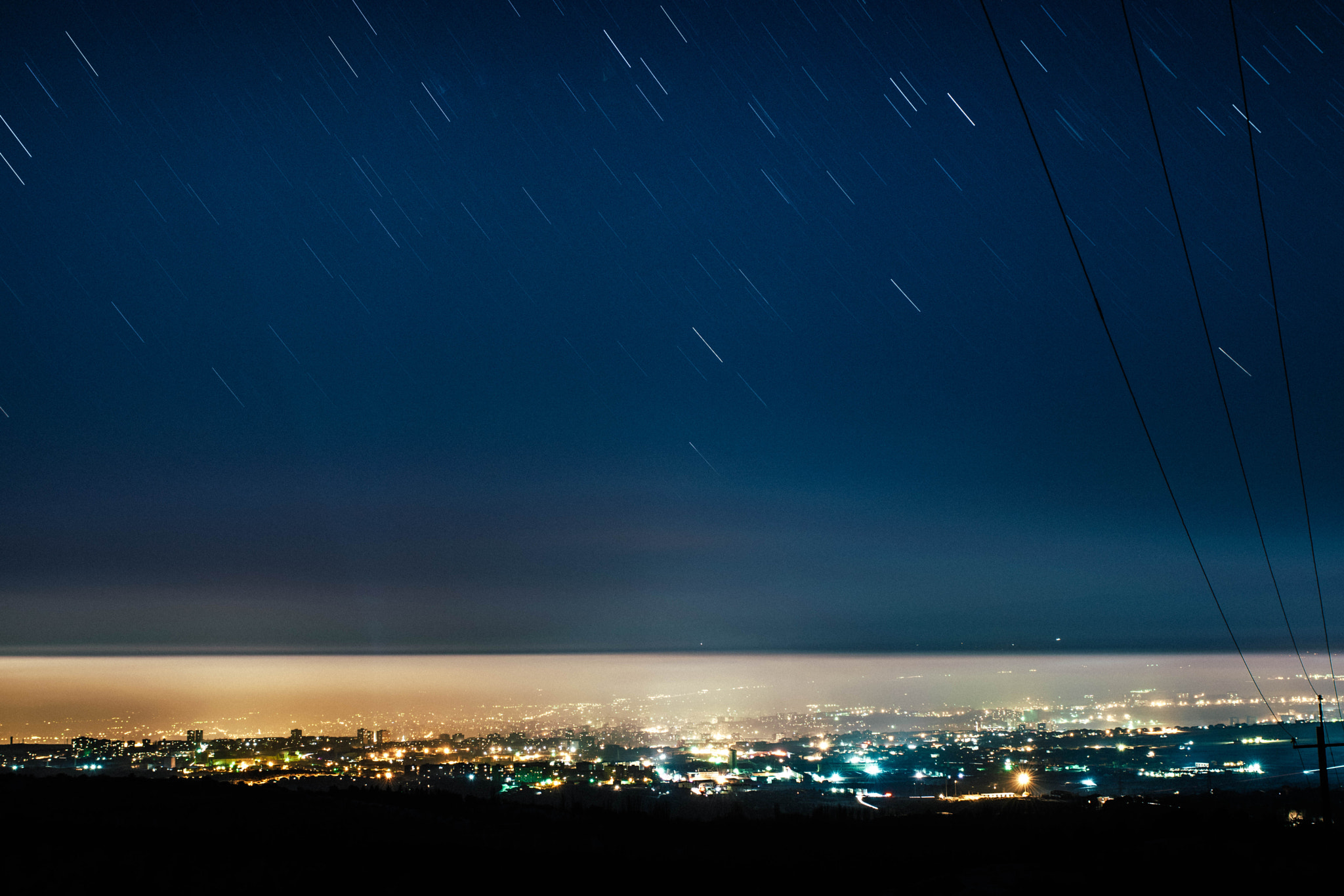Nikon AF-S Nikkor 28-70mm F2.8 ED-IF sample photo. Giant cloud covered yerevan photography