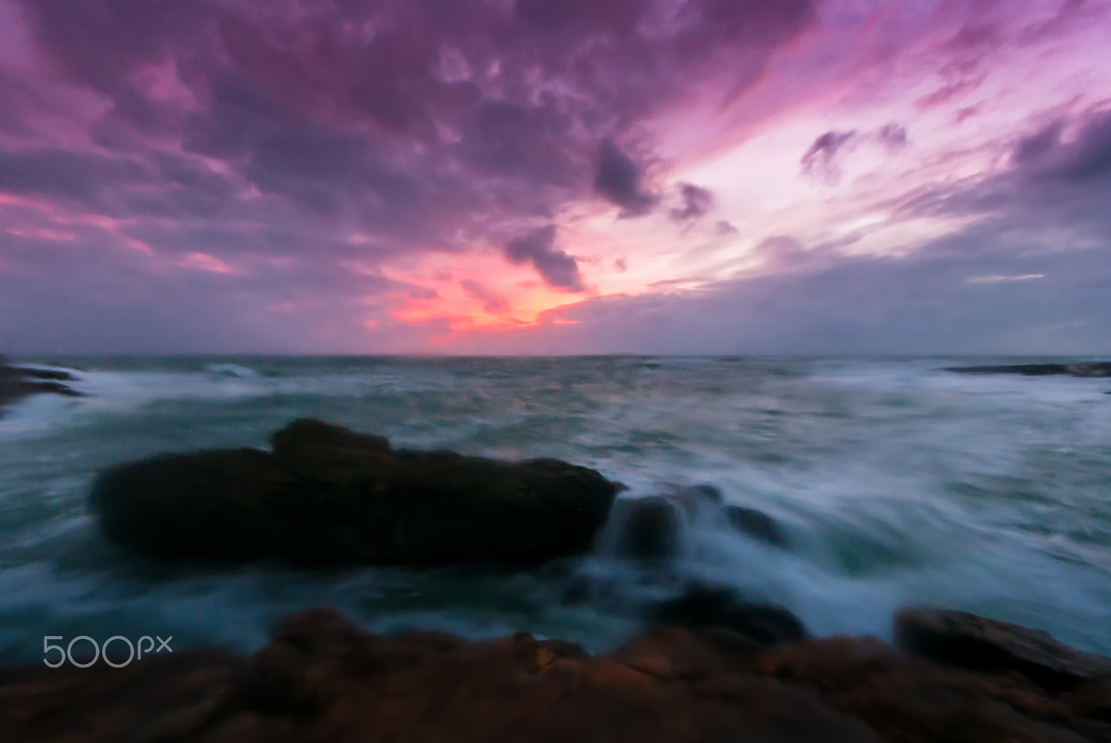 Pentax K200D sample photo. Sunset at quiberon, west france photography