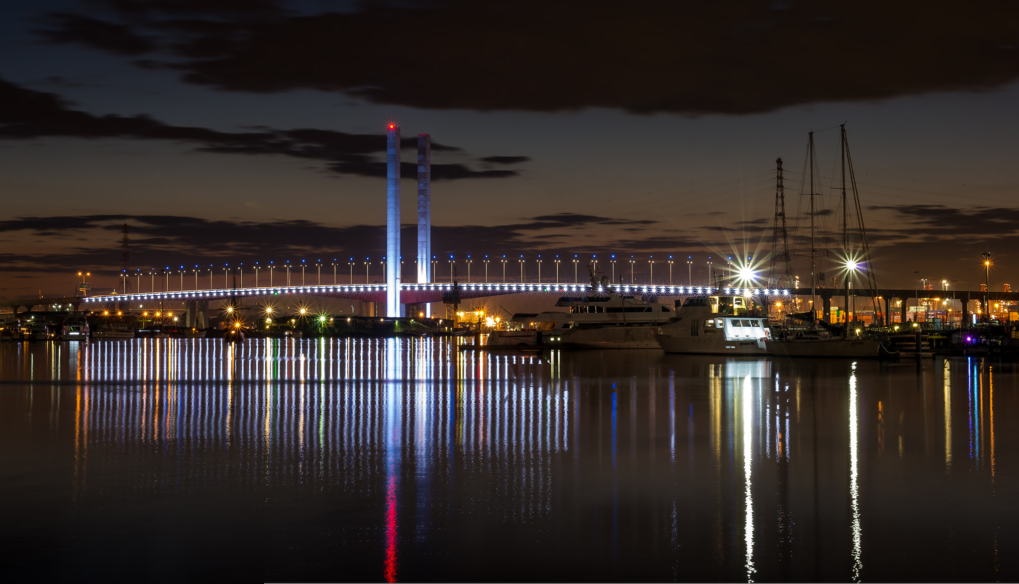 Pentax smc DA 17-70mm F4.0 AL (IF) SDM sample photo. Bolte bridge melbourne photography
