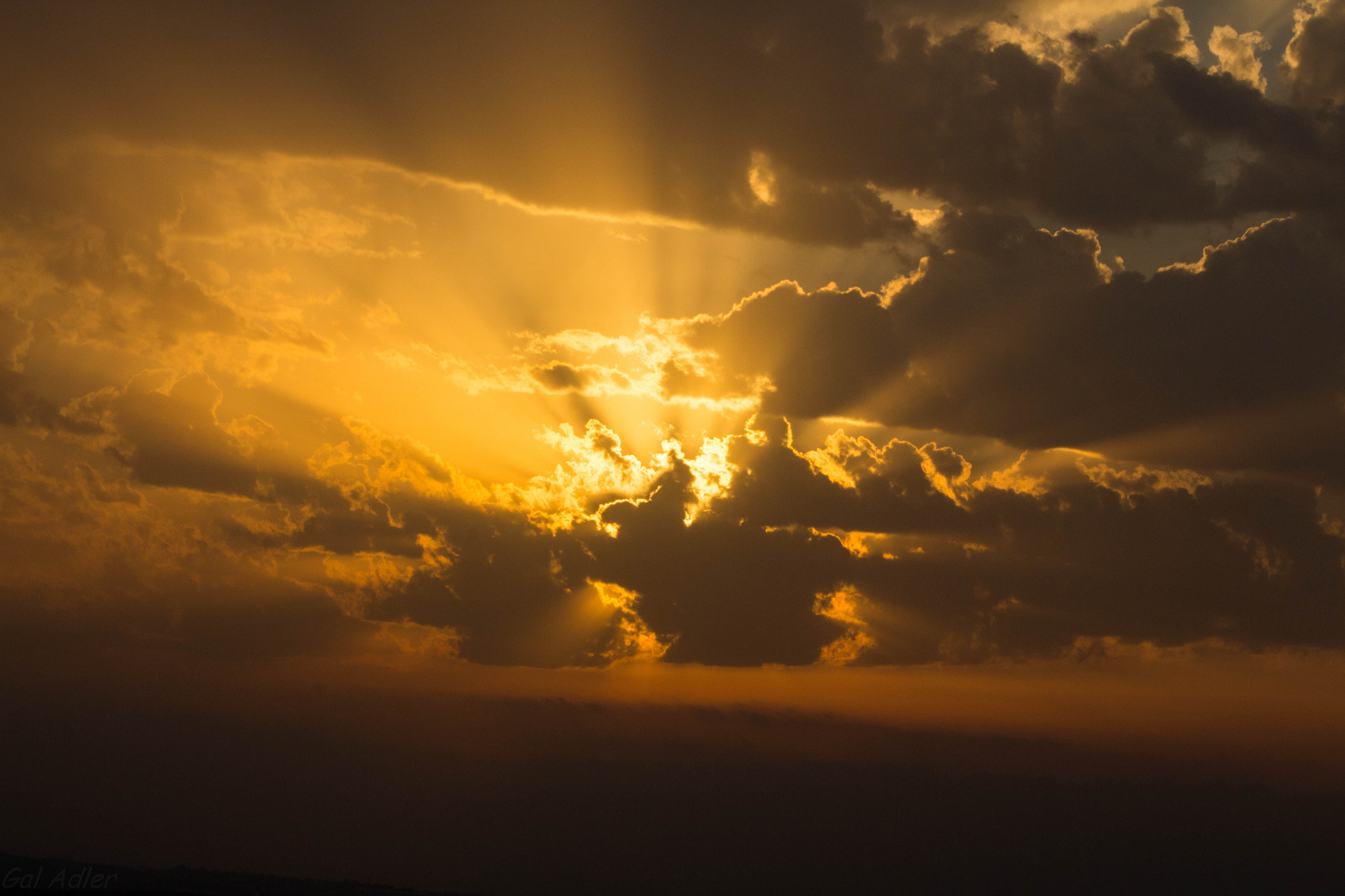 Canon EF 75-300mm f/4-5.6 USM sample photo. The sunset in modiin photography