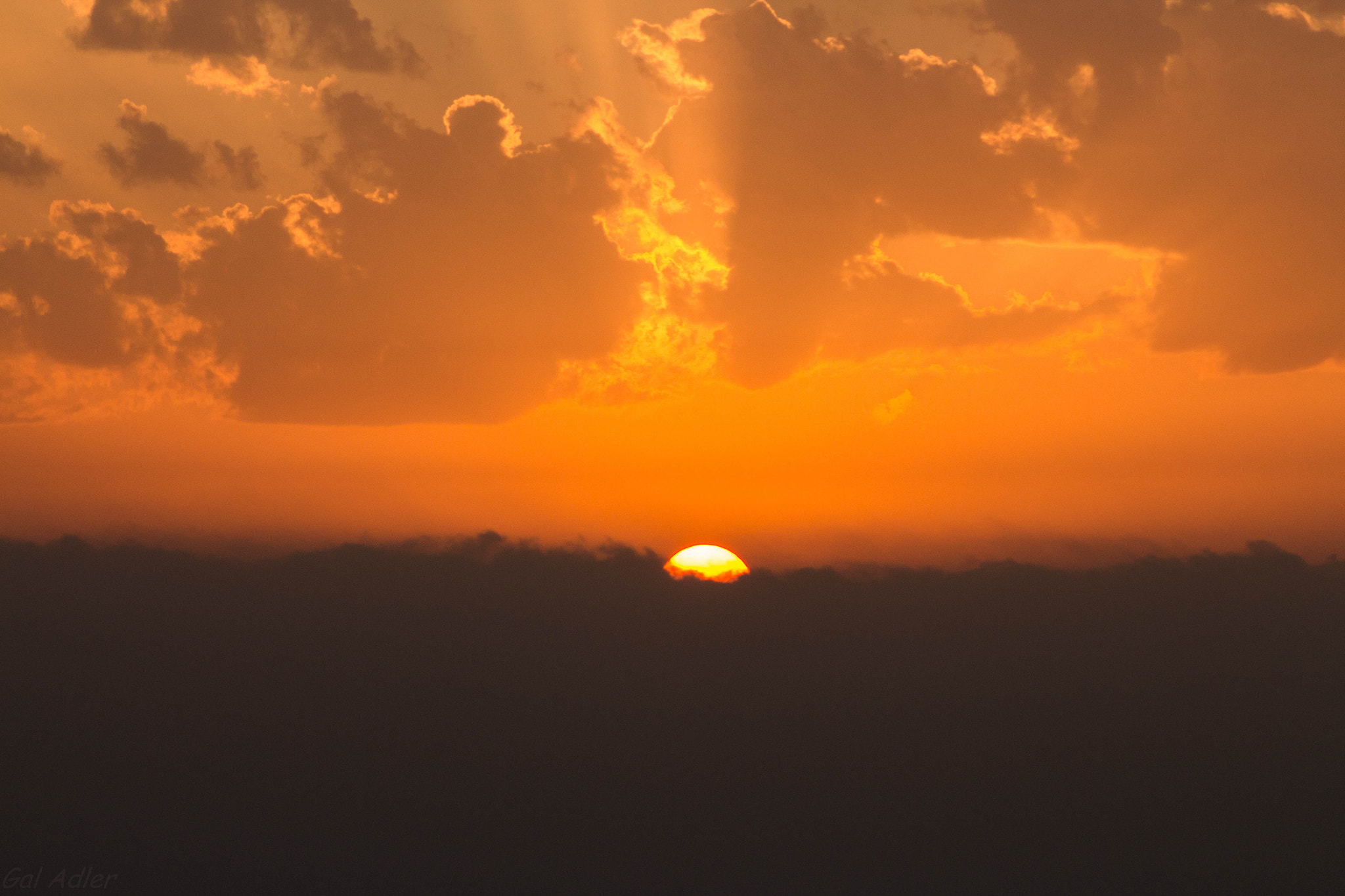 Canon EF 75-300mm f/4-5.6 USM sample photo. The sunset in modiin photography