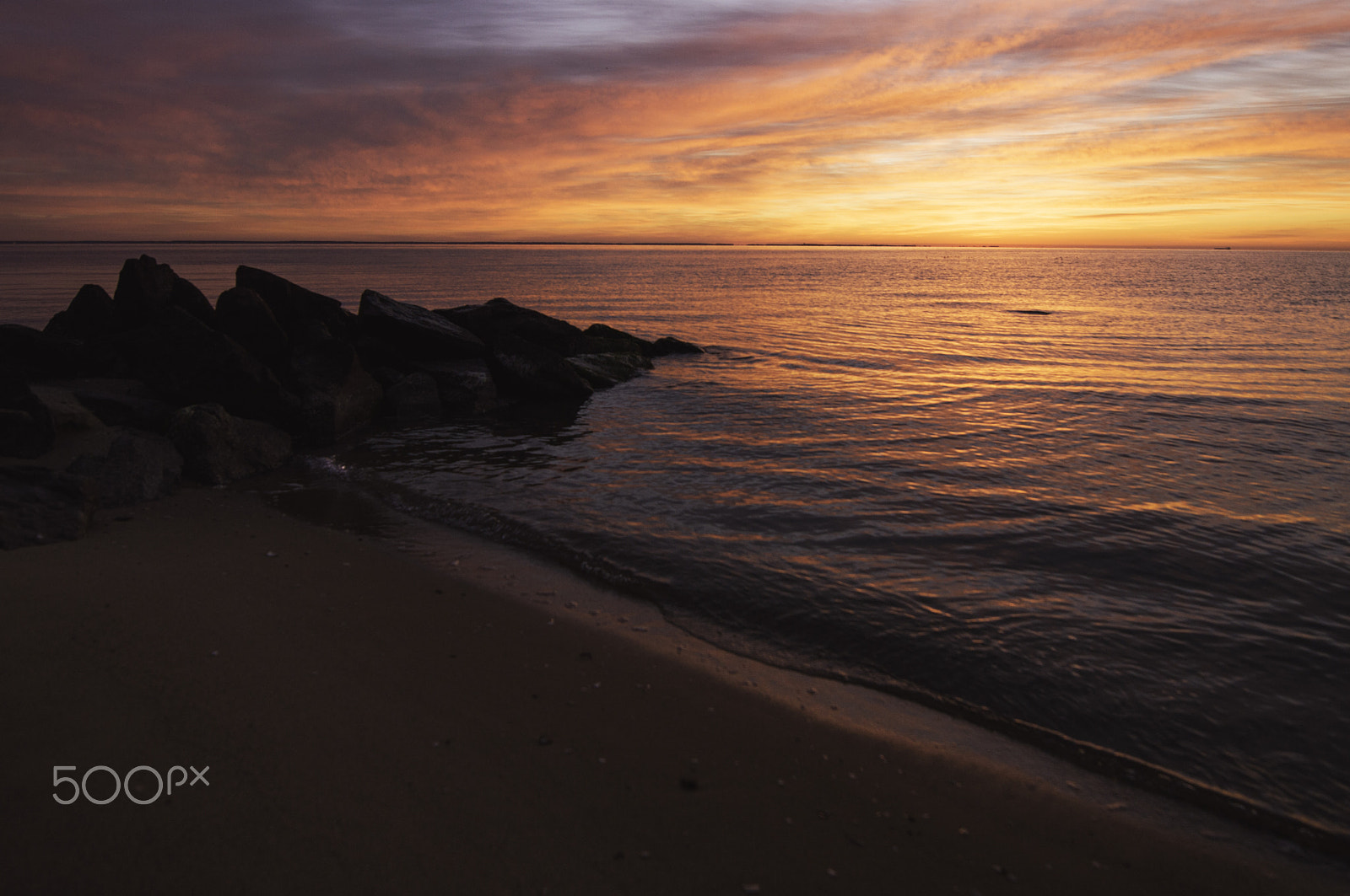 Nikon AF-S Nikkor 14-24mm F2.8G ED sample photo. Bay sunrise photography