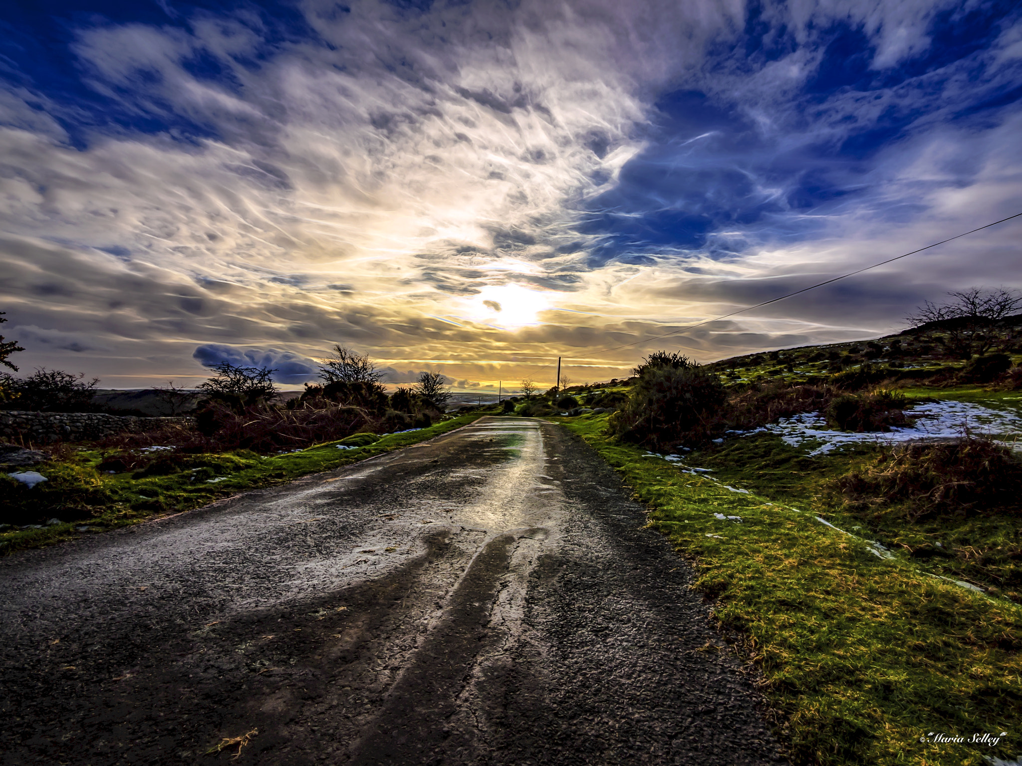 Panasonic Lumix G Vario 7-14mm F4 ASPH sample photo. Road to nowhere photography