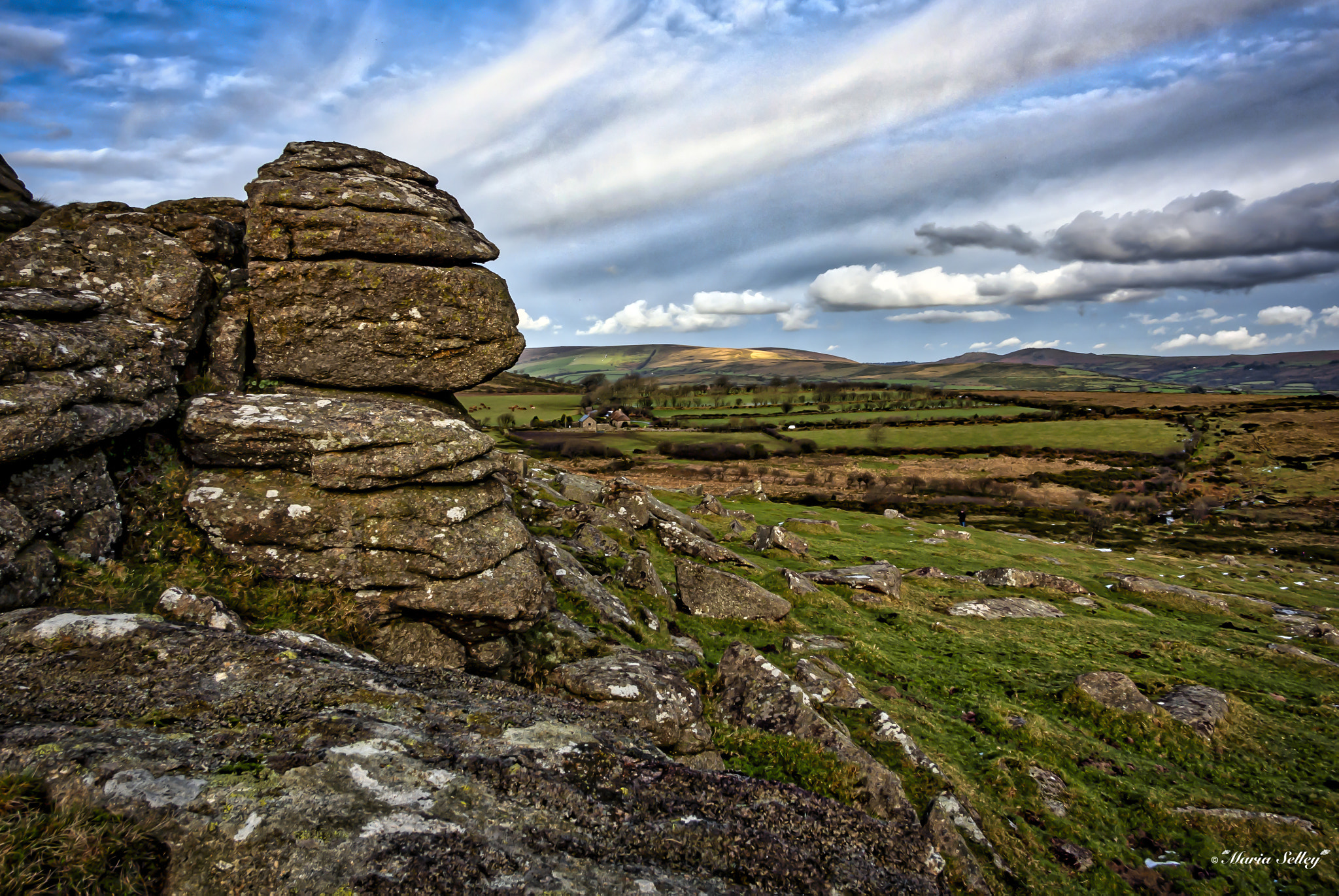 Panasonic Lumix G Vario 7-14mm F4 ASPH sample photo. Dartmoor view photography