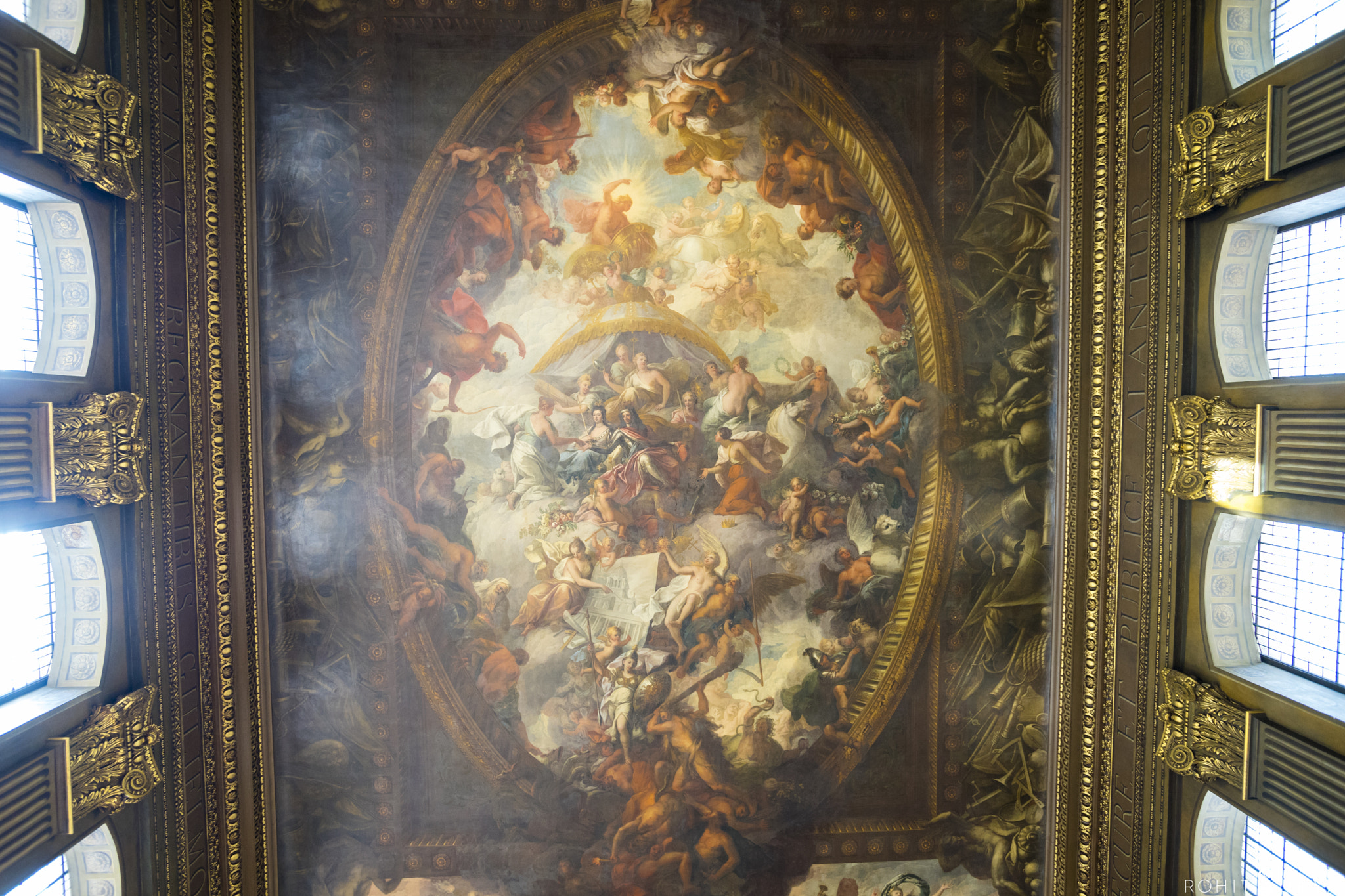 Sony a7 + Tamron SP 24-70mm F2.8 Di VC USD sample photo. Painted hall - greenwich photography