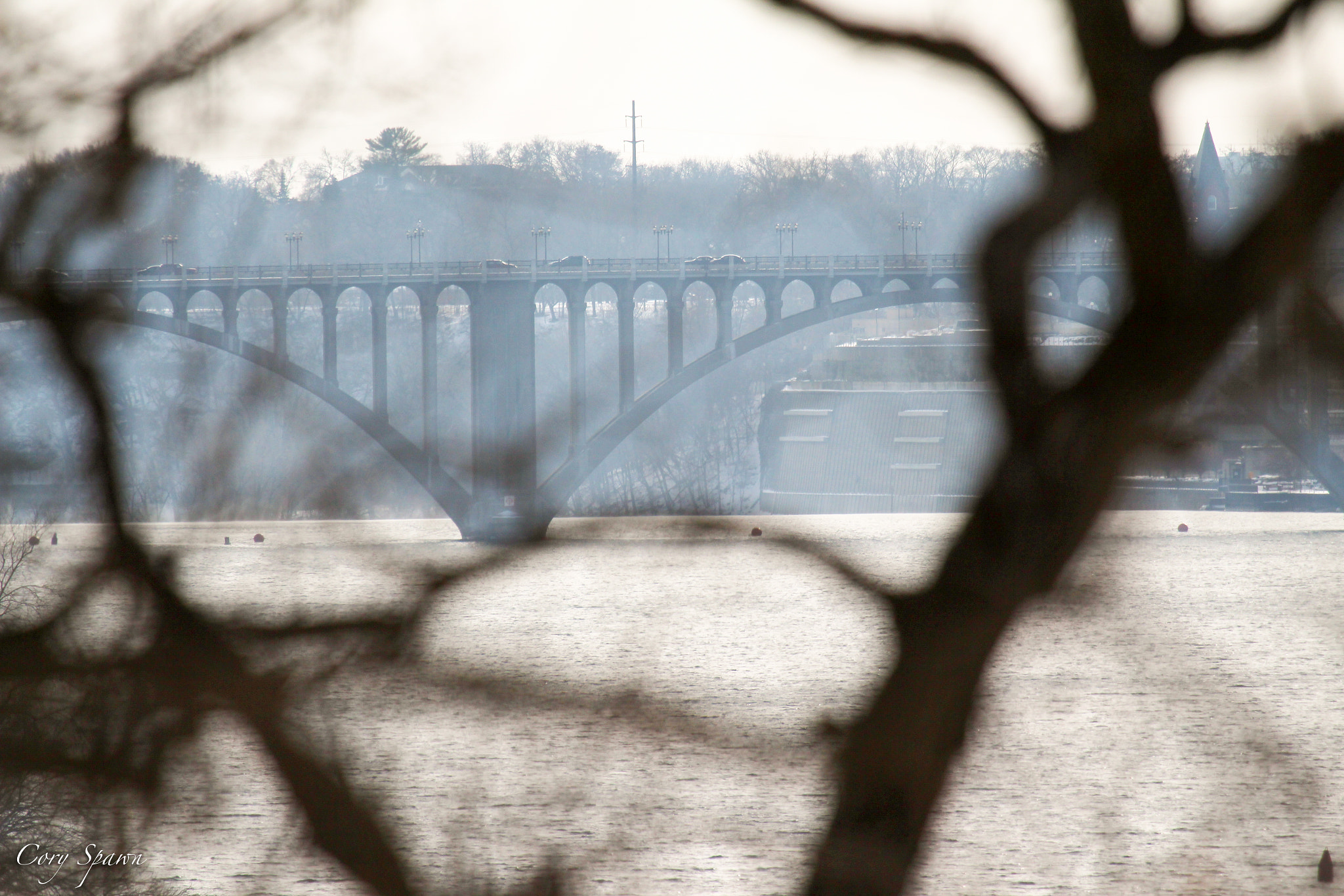 Canon EF 100-400mm F4.5-5.6L IS USM sample photo. Ford parkway bridge photography