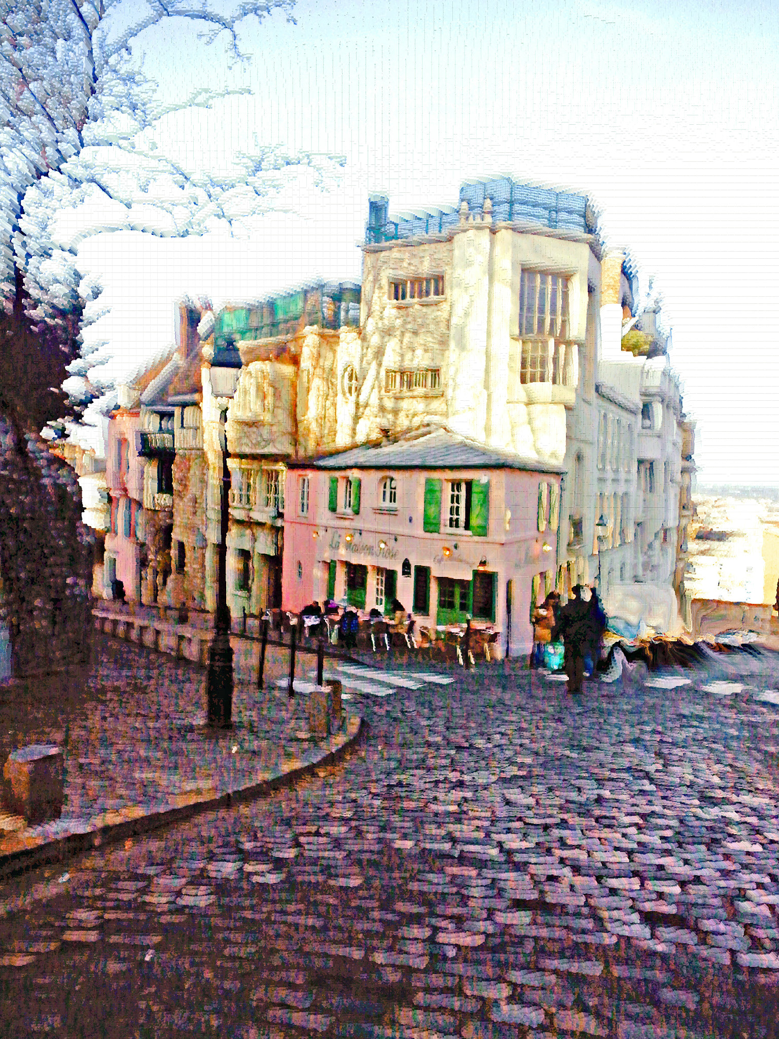 Samsung Galaxy Fresh sample photo. Paris montmartre 2 photography