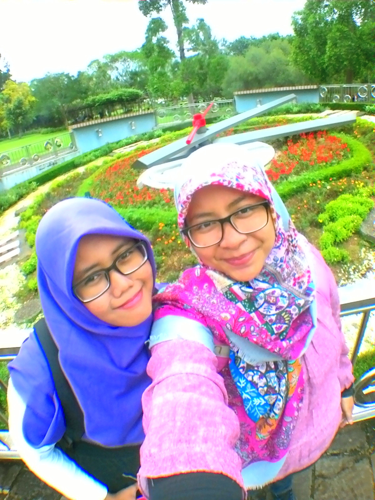 ASUS T00F sample photo. Taman bunga nusantara photography