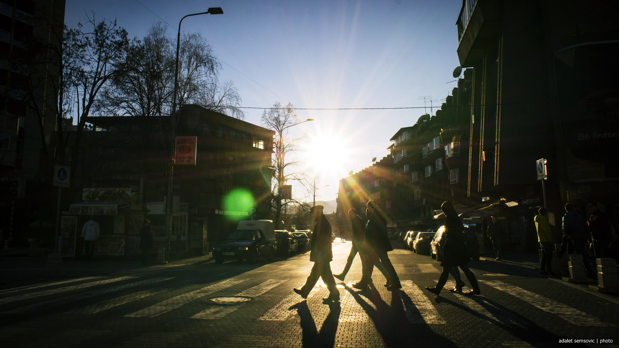 Sony Alpha NEX-C3 + Sony E 16mm F2.8 sample photo. Sunset in novi pazar (serbia) photography