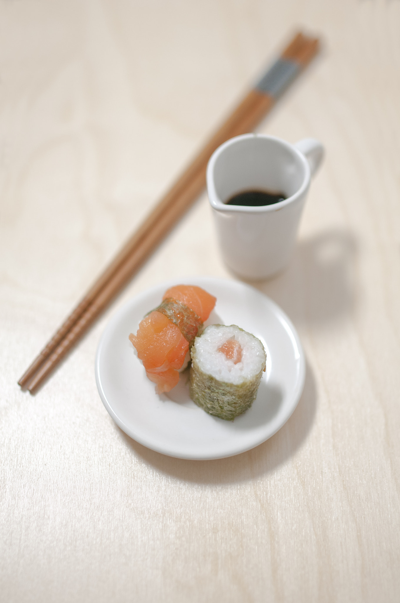 Nikon D300S + Sigma 35mm F1.4 DG HSM Art sample photo. Sushi photography