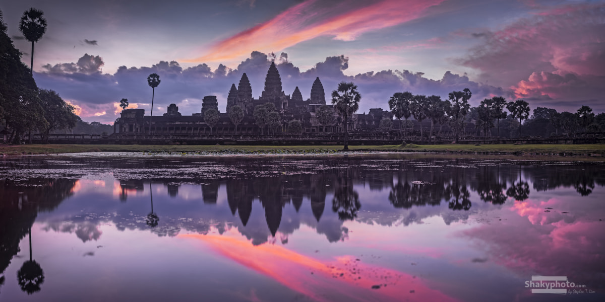 Minolta AF 50mm F1.4 [New] sample photo. Angkor wat storm photography