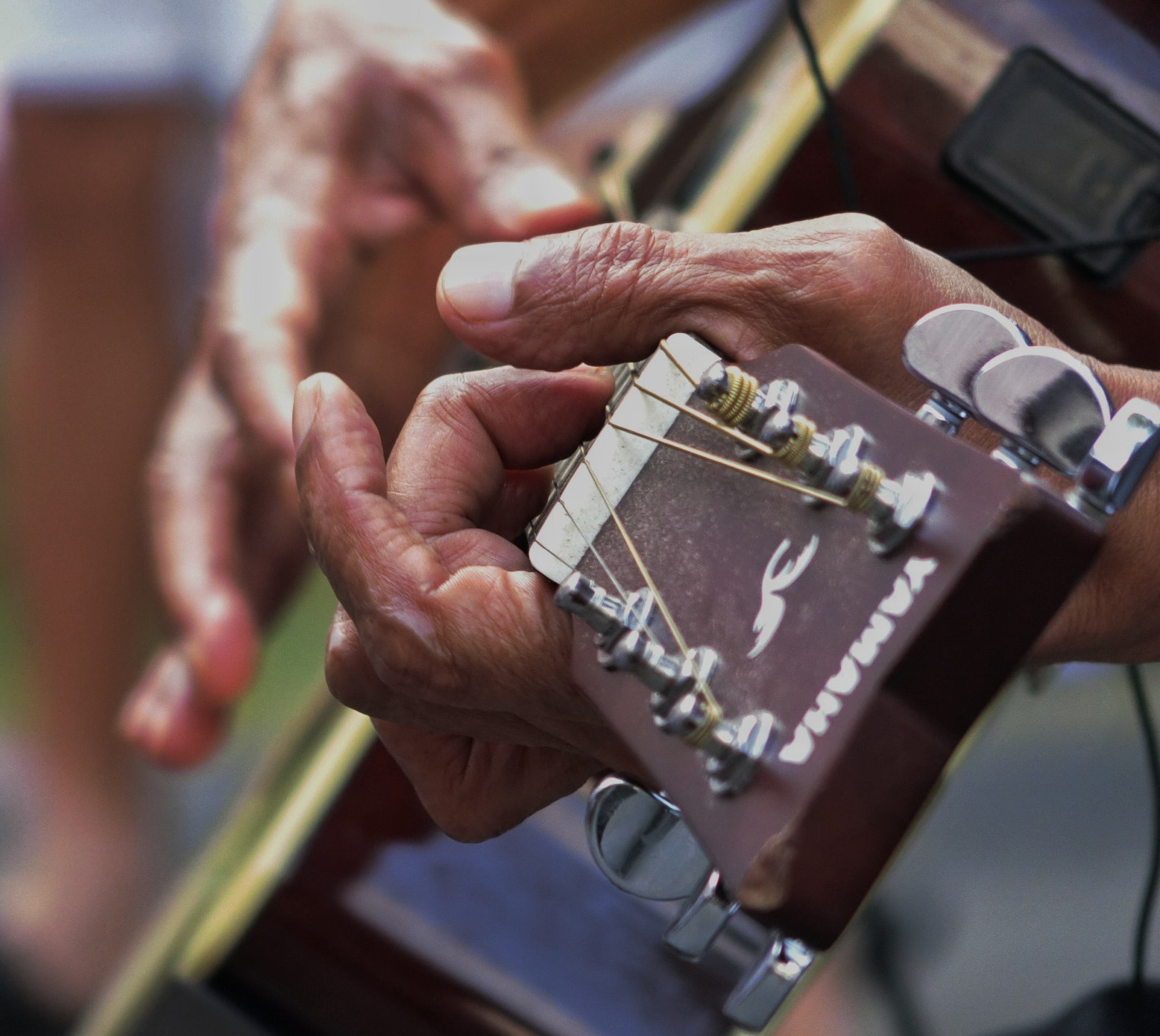CASIO EX-100 sample photo. Strumming  photography