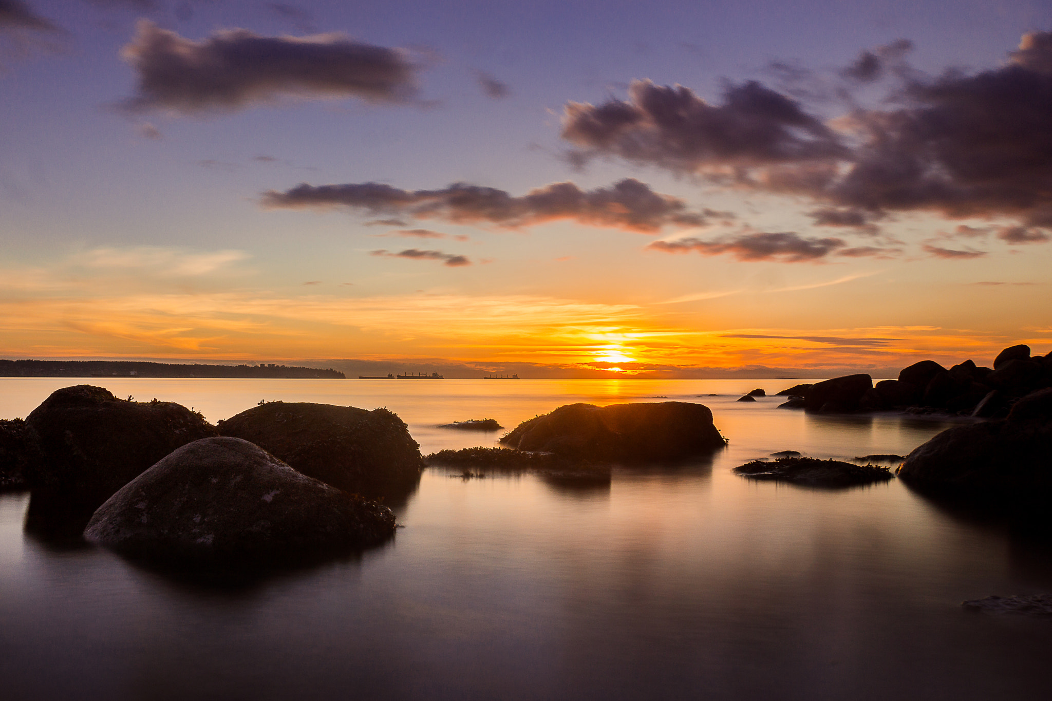 Sony E 18-200mm F3.5-6.3 OSS LE sample photo. Flat sunset photography