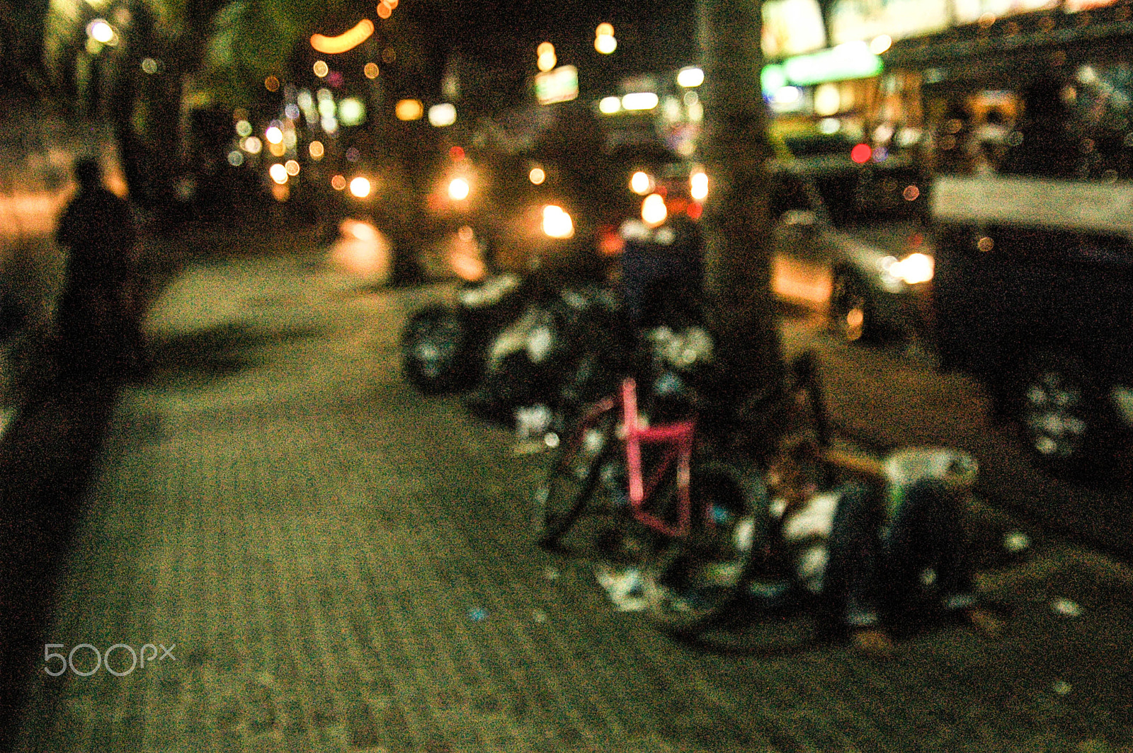 Nikon D70 sample photo. Blur street photography