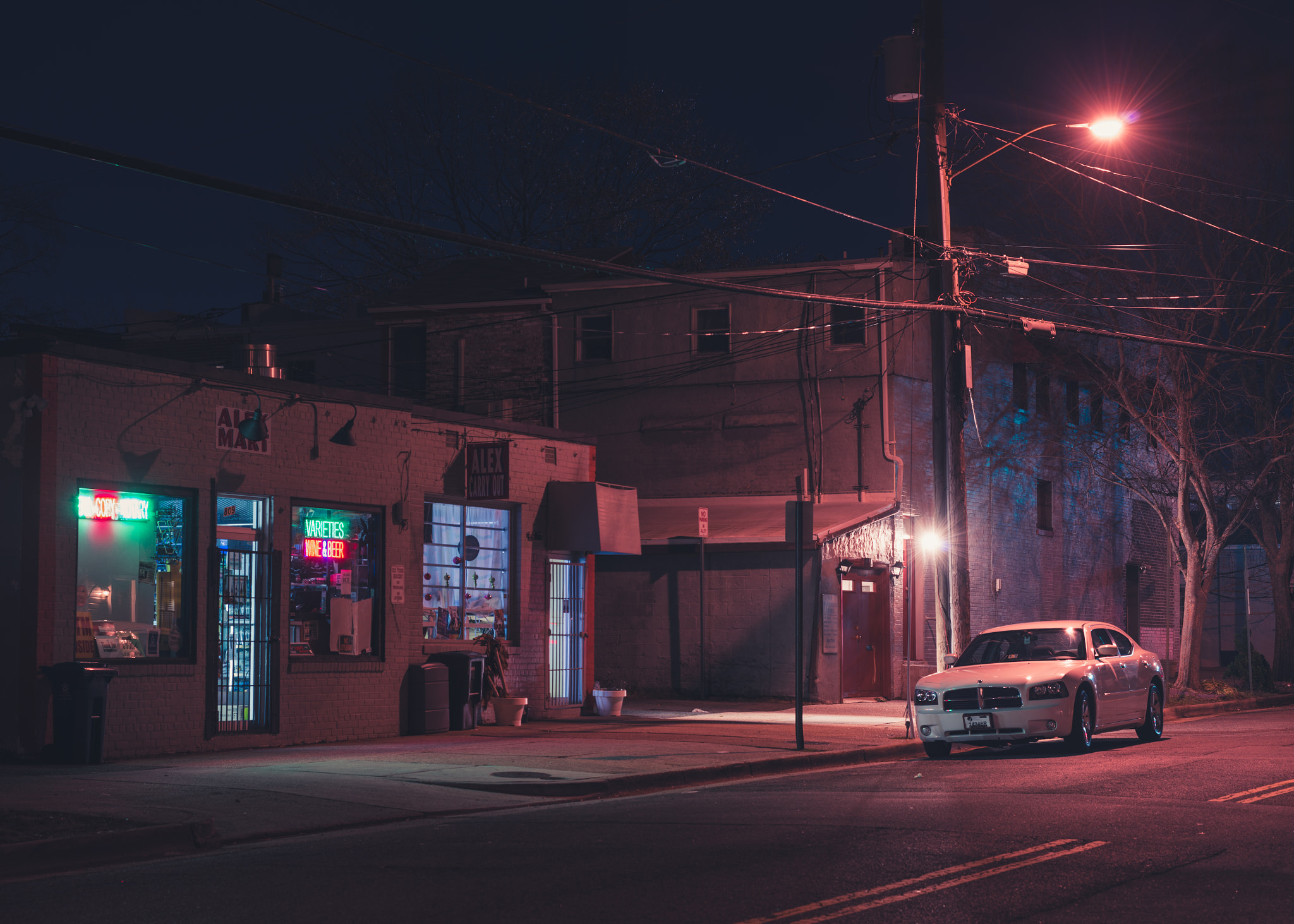 Nikon D800 + PC Micro-Nikkor 85mm f/2.8D sample photo. Night charger photography