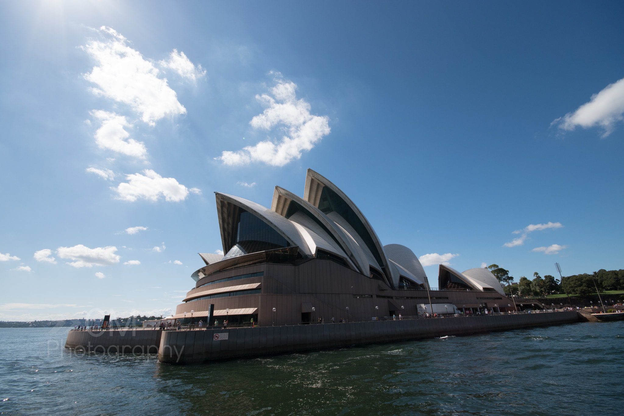 Sigma 10-20mm F4-5.6 EX DC HSM sample photo. Opera house from a ferry photography