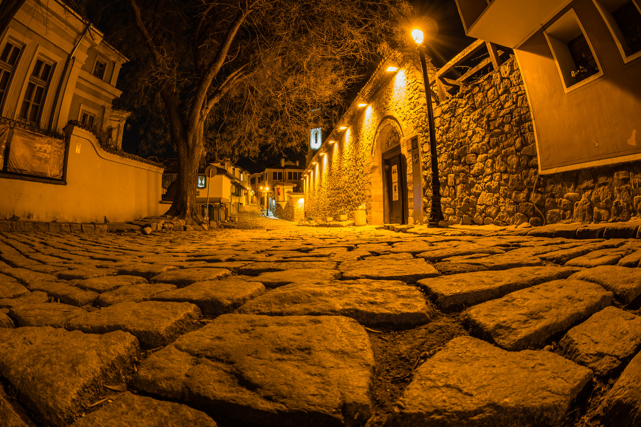 Nikon AF DX Fisheye-Nikkor 10.5mm F2.8G ED sample photo. Old town of plovdiv photography