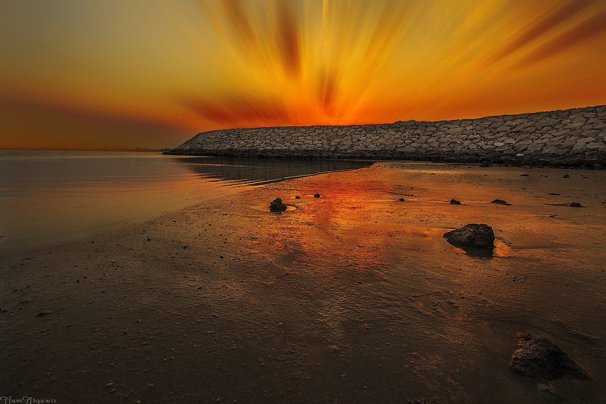 Canon EF-S 10-18mm F4.5–5.6 IS STM sample photo. Sunset long exposing photography
