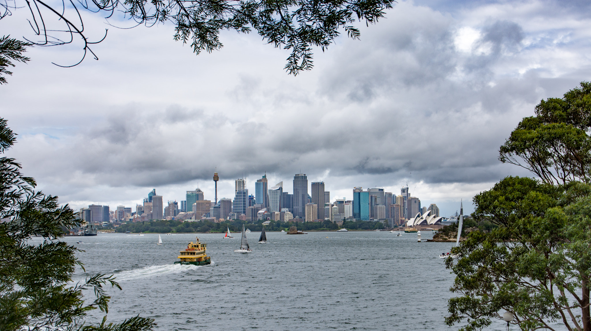 Sigma 17-70mm F2.8-4 DC Macro OS HSM | C sample photo. Sydney harbour storm photography