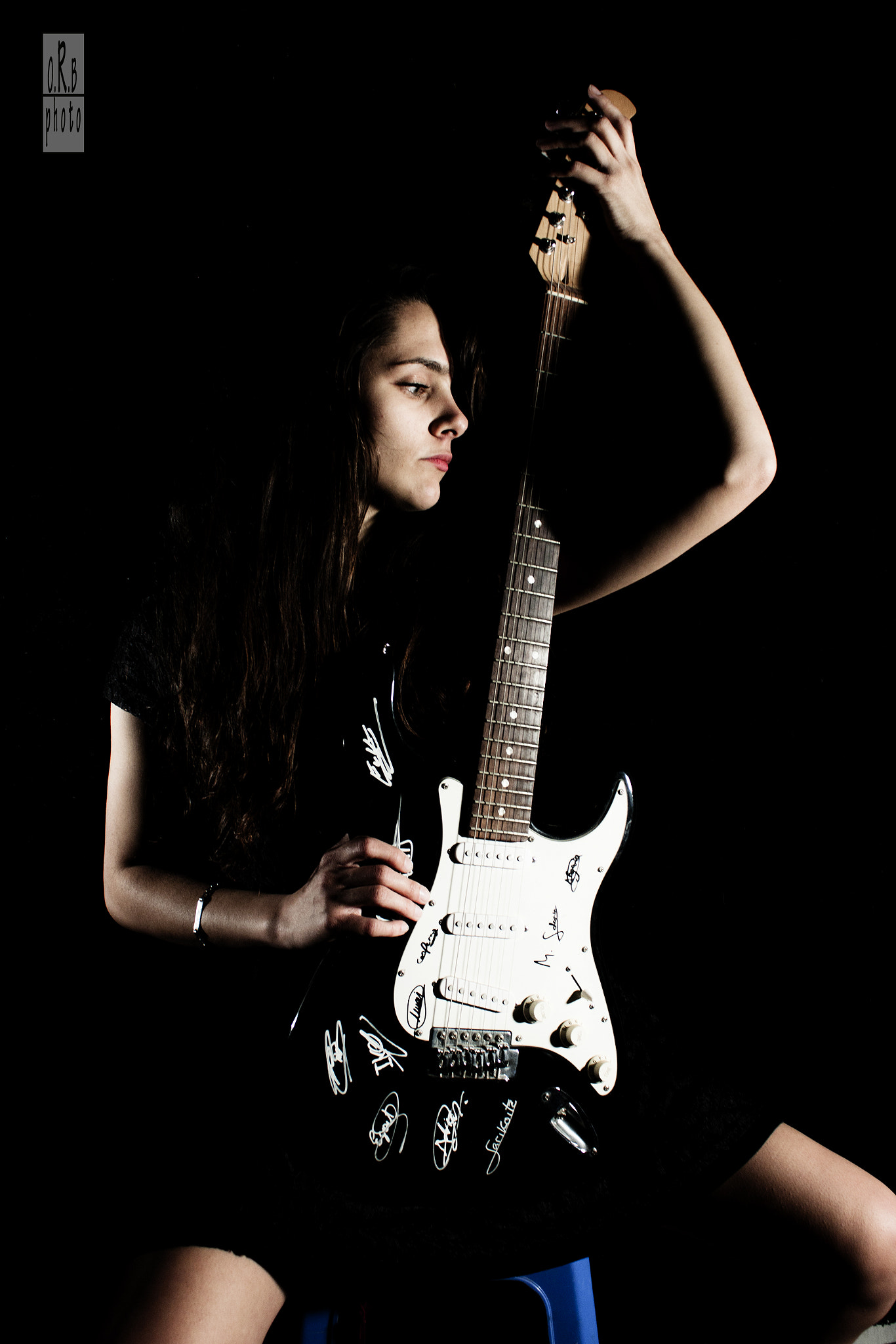Canon EF-S 18-55mm F3.5-5.6 III sample photo. Play me guitar photography
