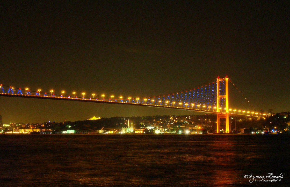 Sony DSC-W90 sample photo. Istanbul bridge photography