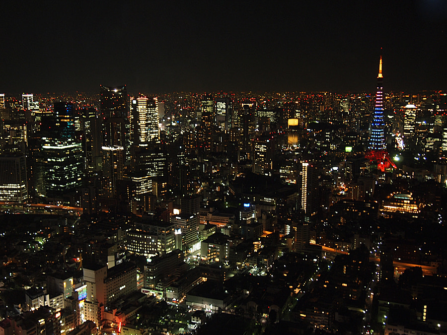 Olympus M.Zuiko Digital 14-42mm F3.5-5.6 II sample photo. Tokyo tower photography