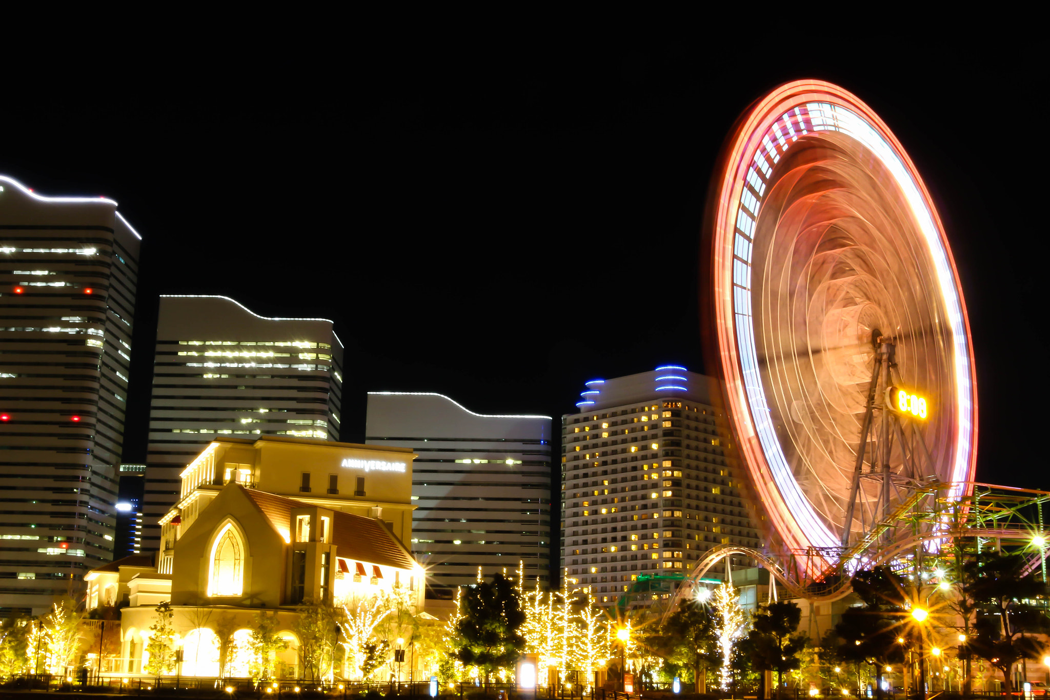 Canon EOS 100D (EOS Rebel SL1 / EOS Kiss X7) sample photo. First long exposure try in yokohama photography