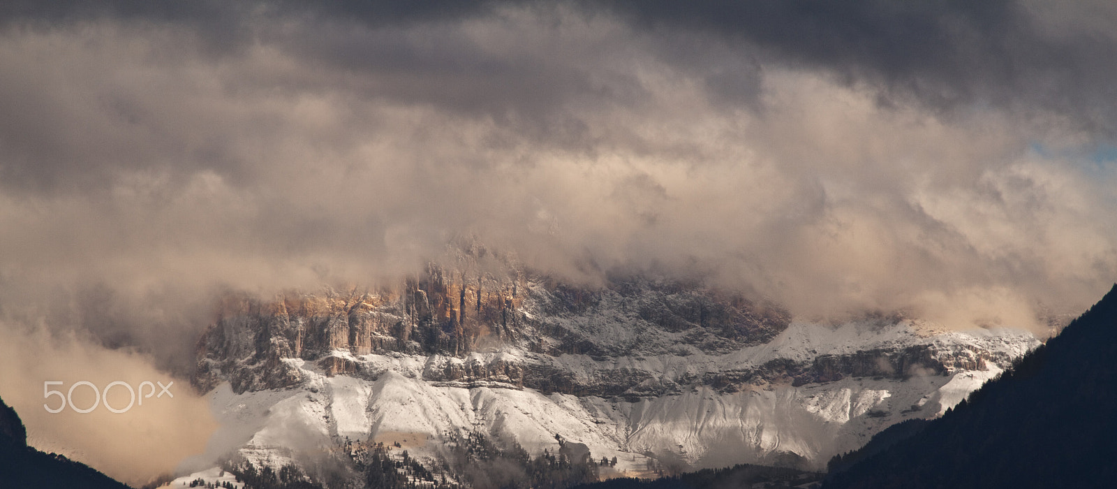 Sigma APO 50-150mm f/2.8 [II] EX DC HSM sample photo. Mountains and clouds photography