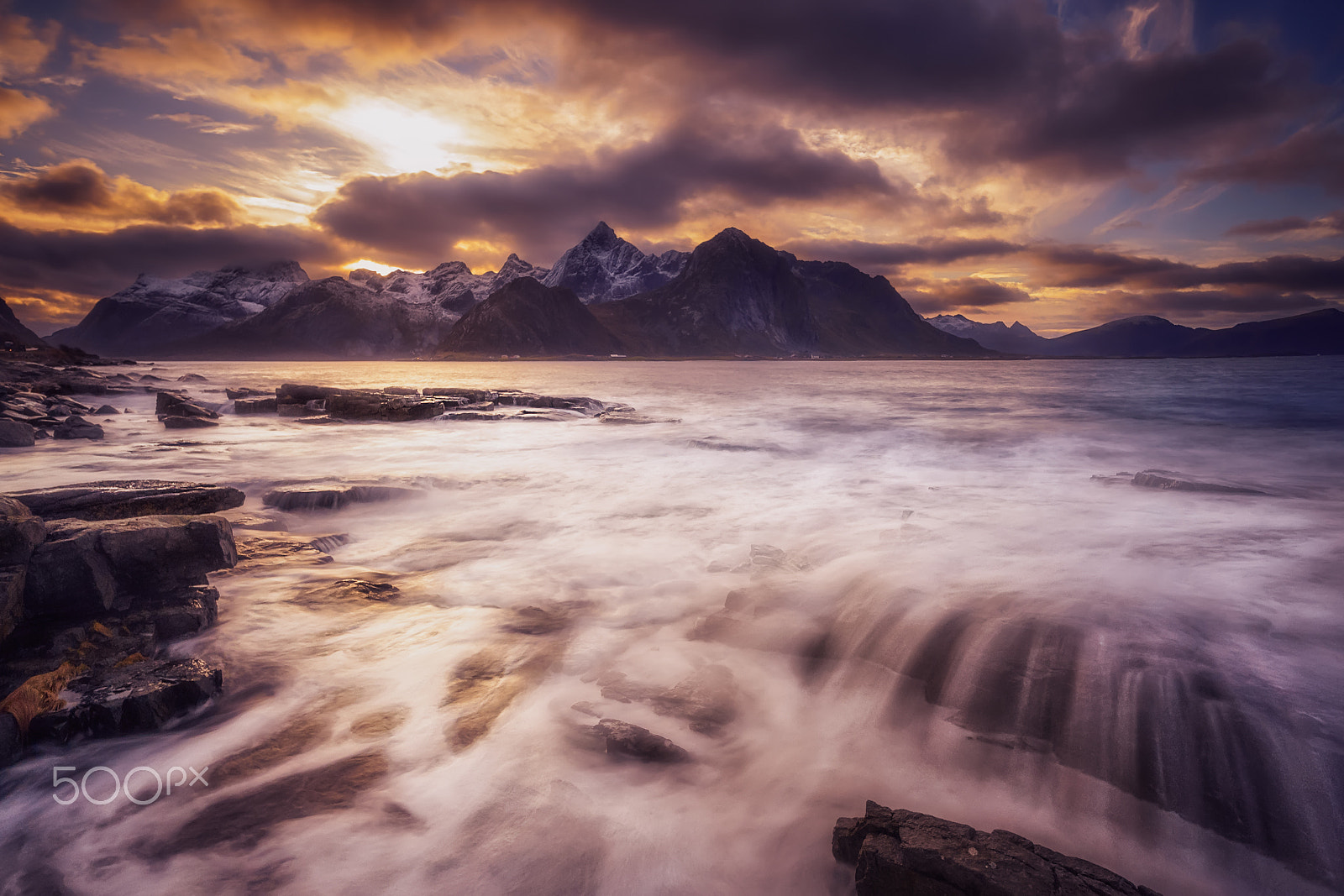 Sony a7R + ZEISS Touit 12mm F2.8 sample photo. Lofoten vareid beach photography