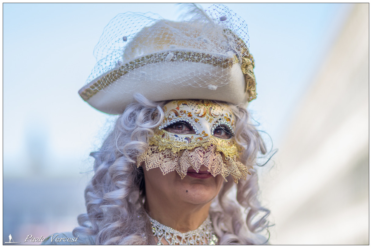 Pentax K-5 + Sigma 85mm F1.4 EX DG HSM sample photo. Carnevale venezia 2016 xvi photography