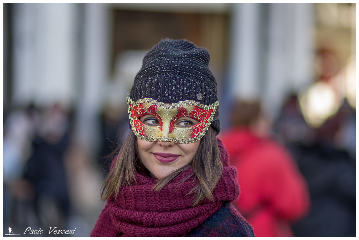 Pentax K-5 + Sigma 85mm F1.4 EX DG HSM sample photo. Carnevale venezia 2016 xxxiv photography
