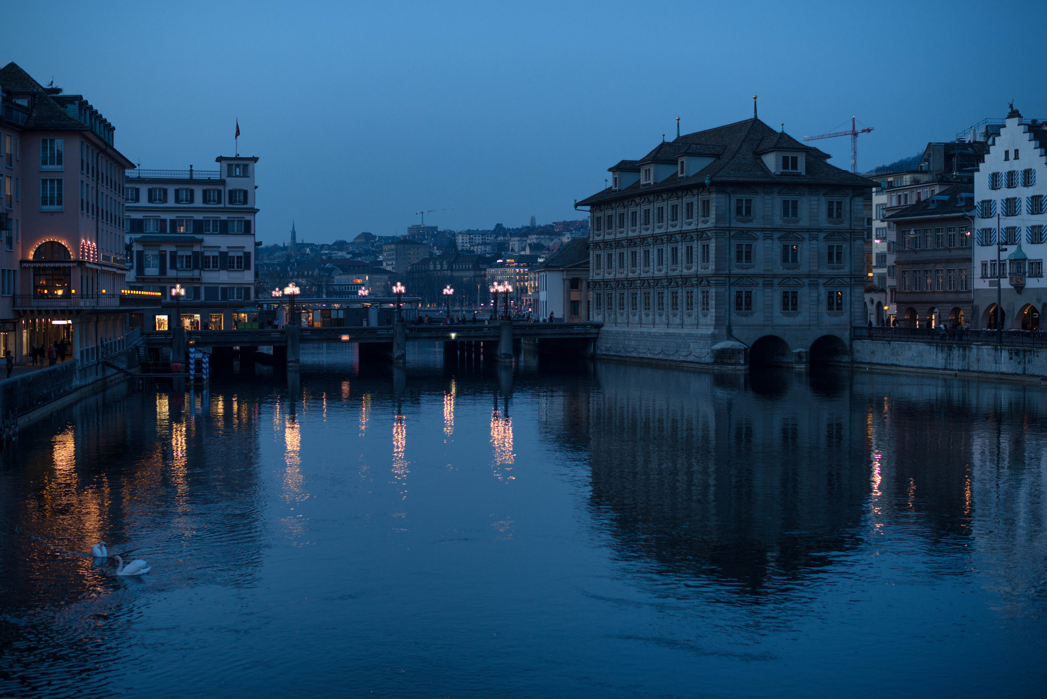 Nikon D800E + Nikon AF-S Nikkor 58mm F1.4G sample photo. Blue hour inside the hometown photography