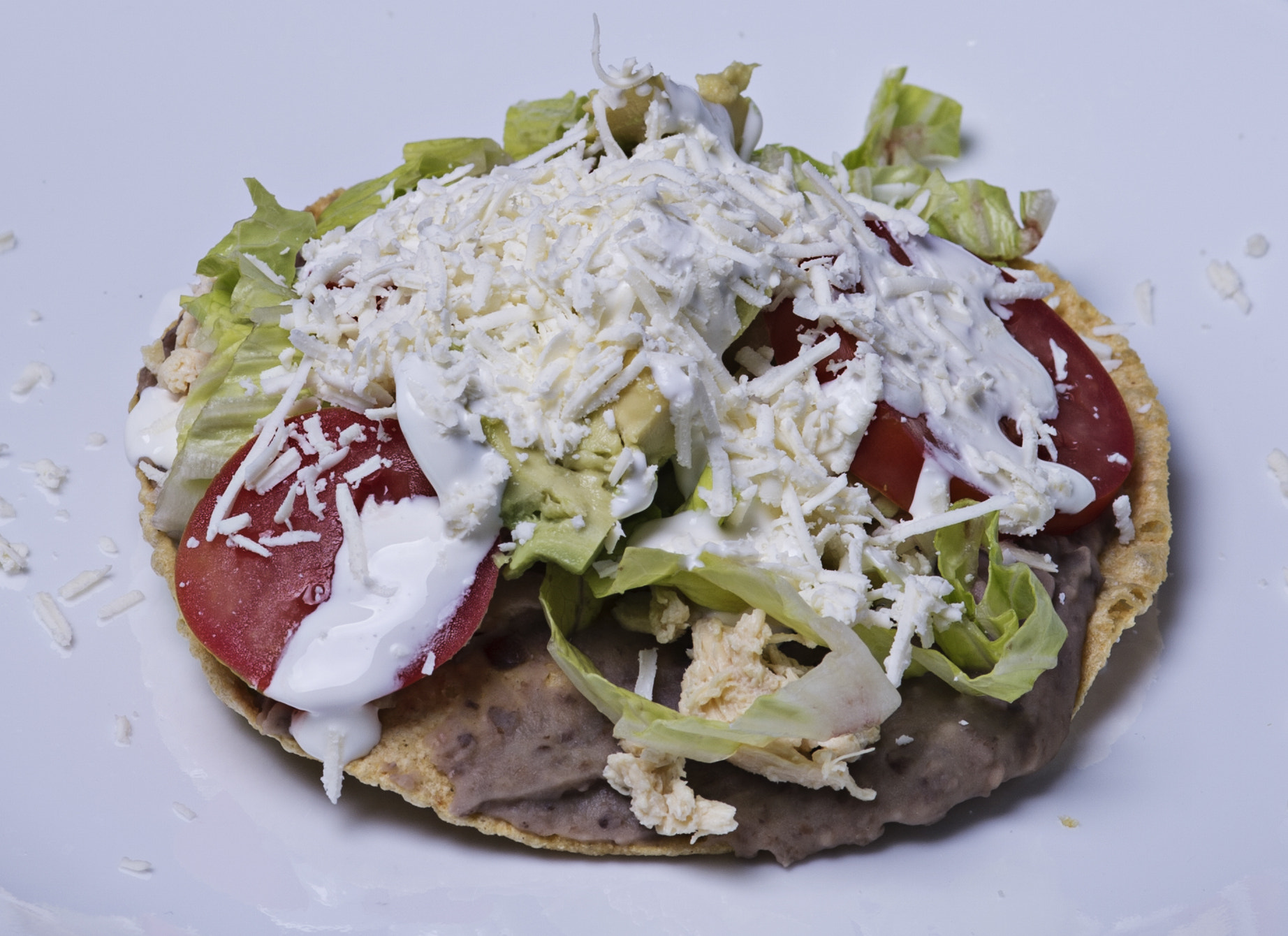 Nikon D4 + Sigma 105mm F2.8 EX DG Macro sample photo. Tostada de pollo / chicken toast photography