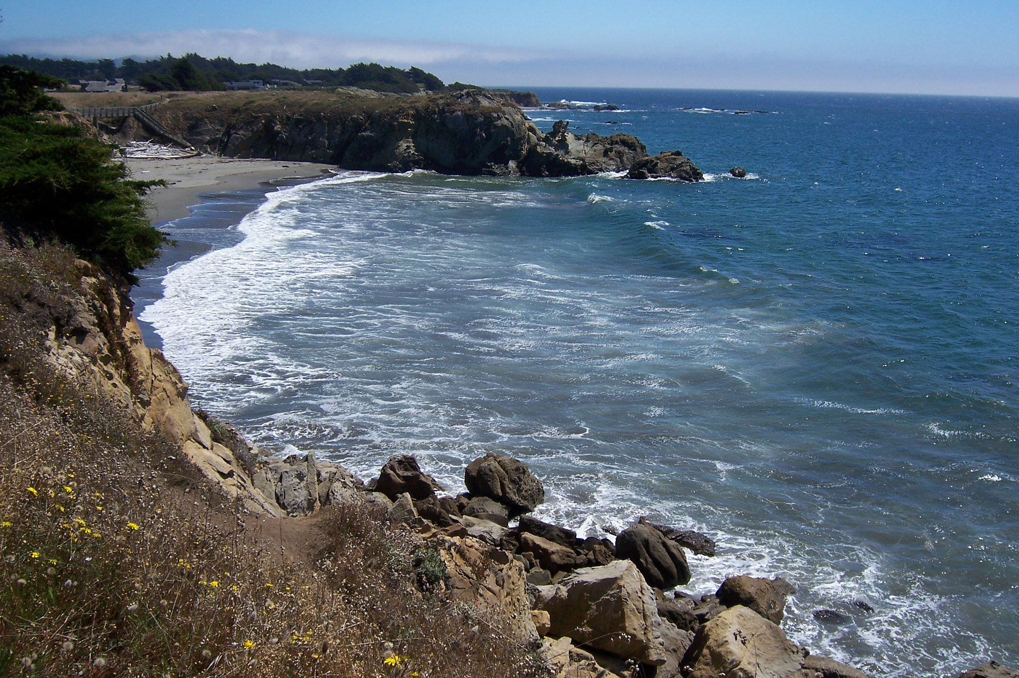 Kodak V550 ZOOM DIGITAL CAMERA sample photo. Westküste am highway 101 photography