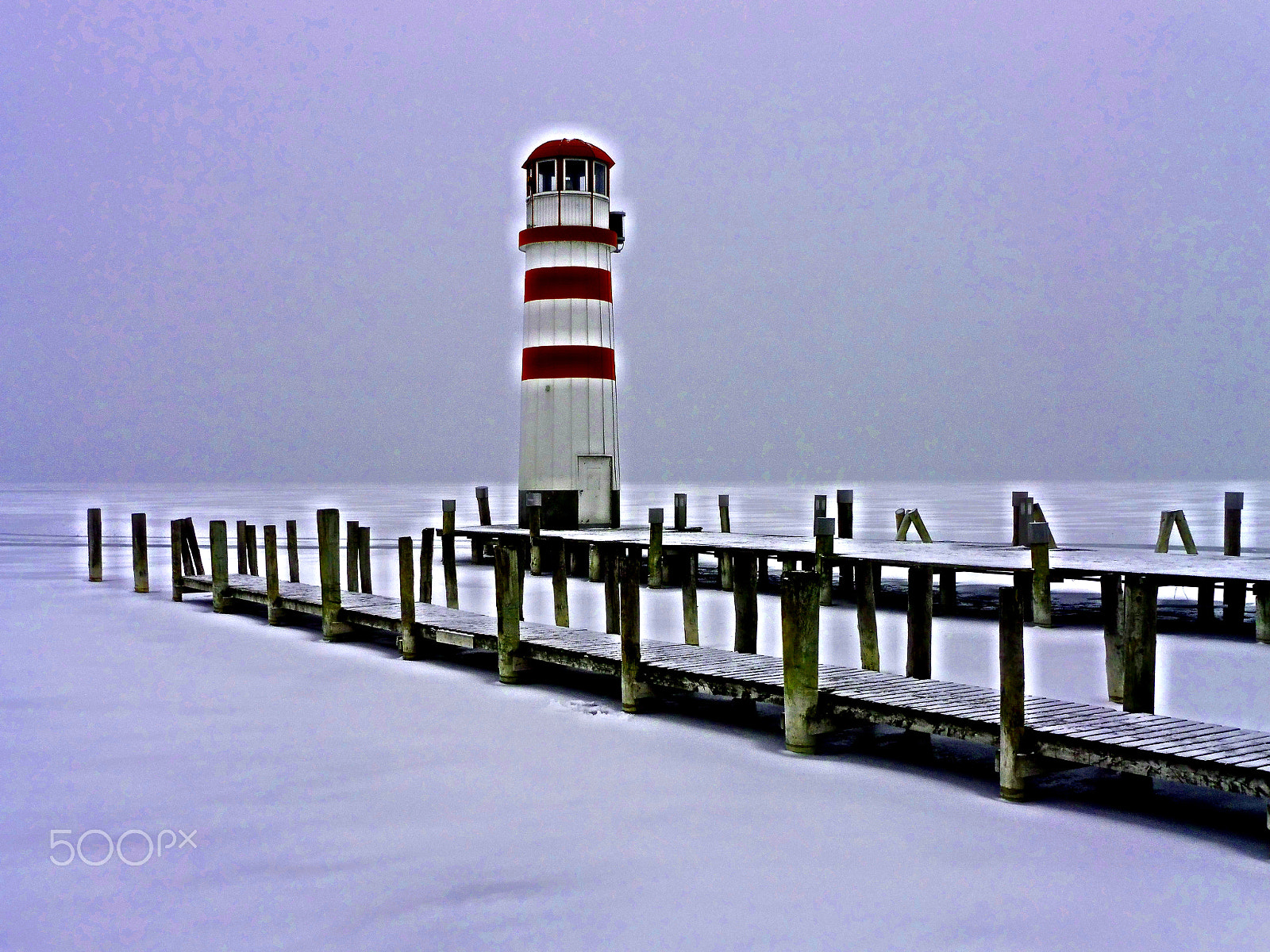 Panasonic DMC-TZ58 sample photo. Lighthouse in winter photography