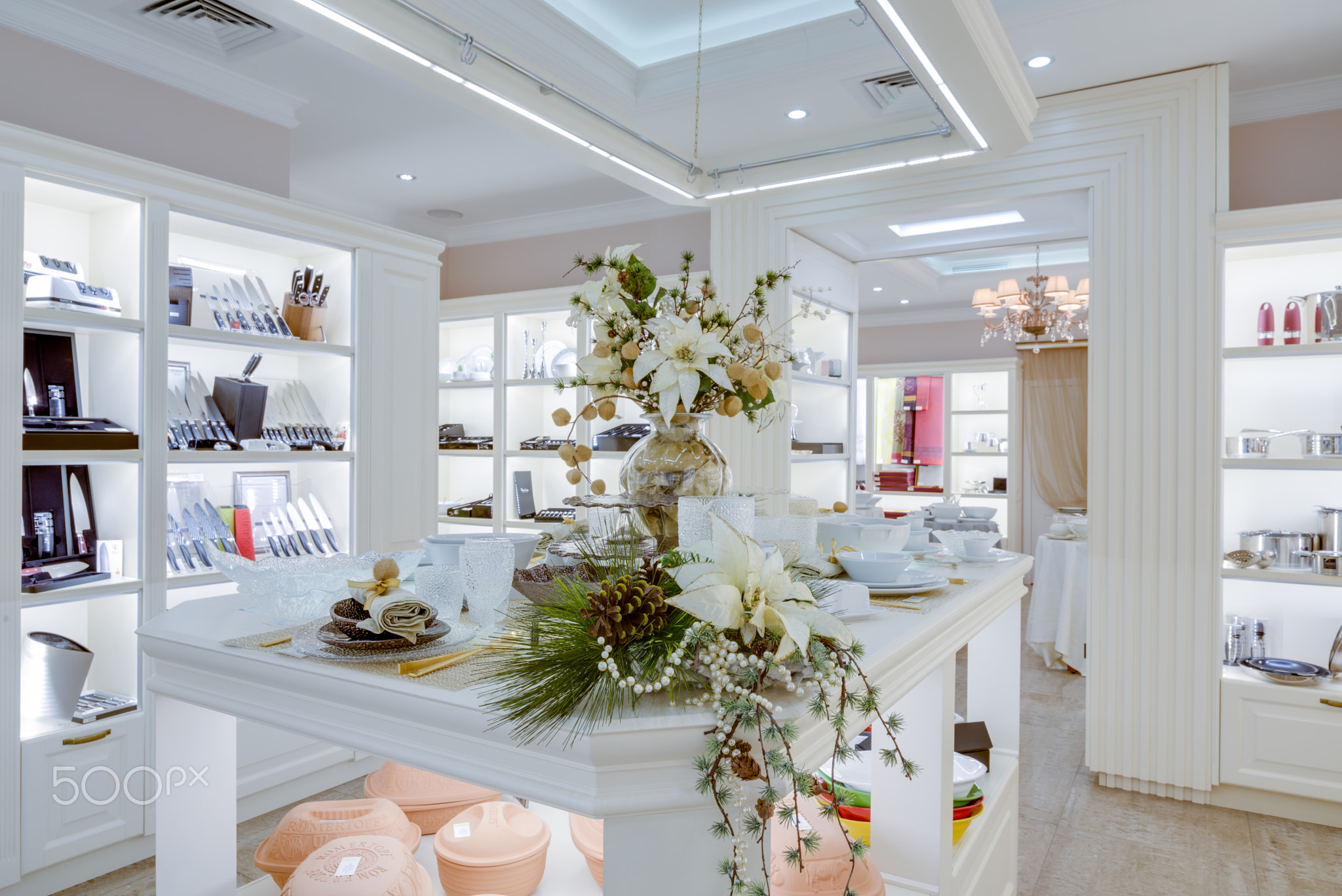 Modern store interior