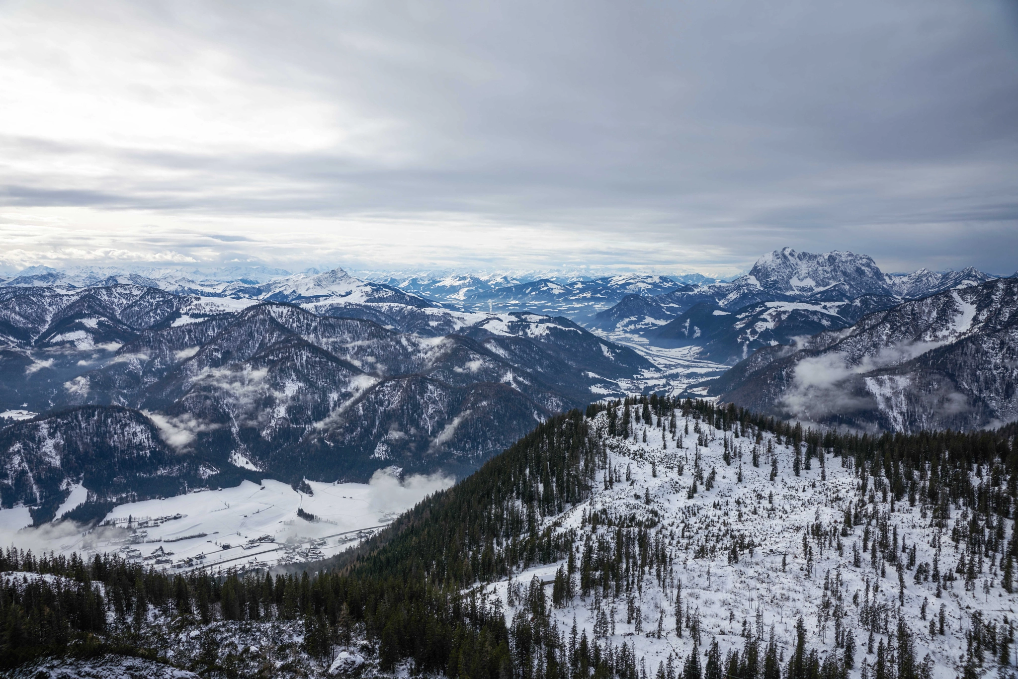 Sony Vario-Sonnar T* 24-70mm F2.8 ZA SSM II sample photo. German winter landscape photography