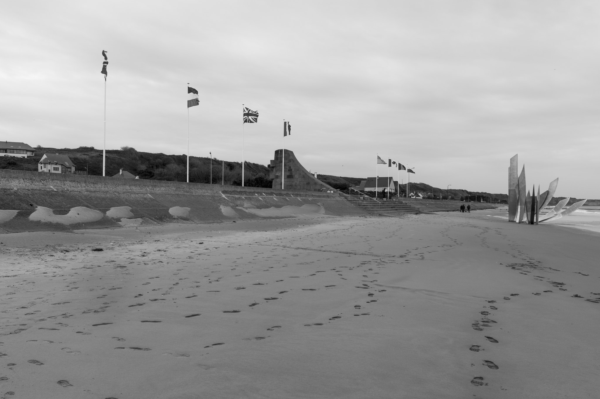Pentax K-3 II sample photo. Omaha beach photography