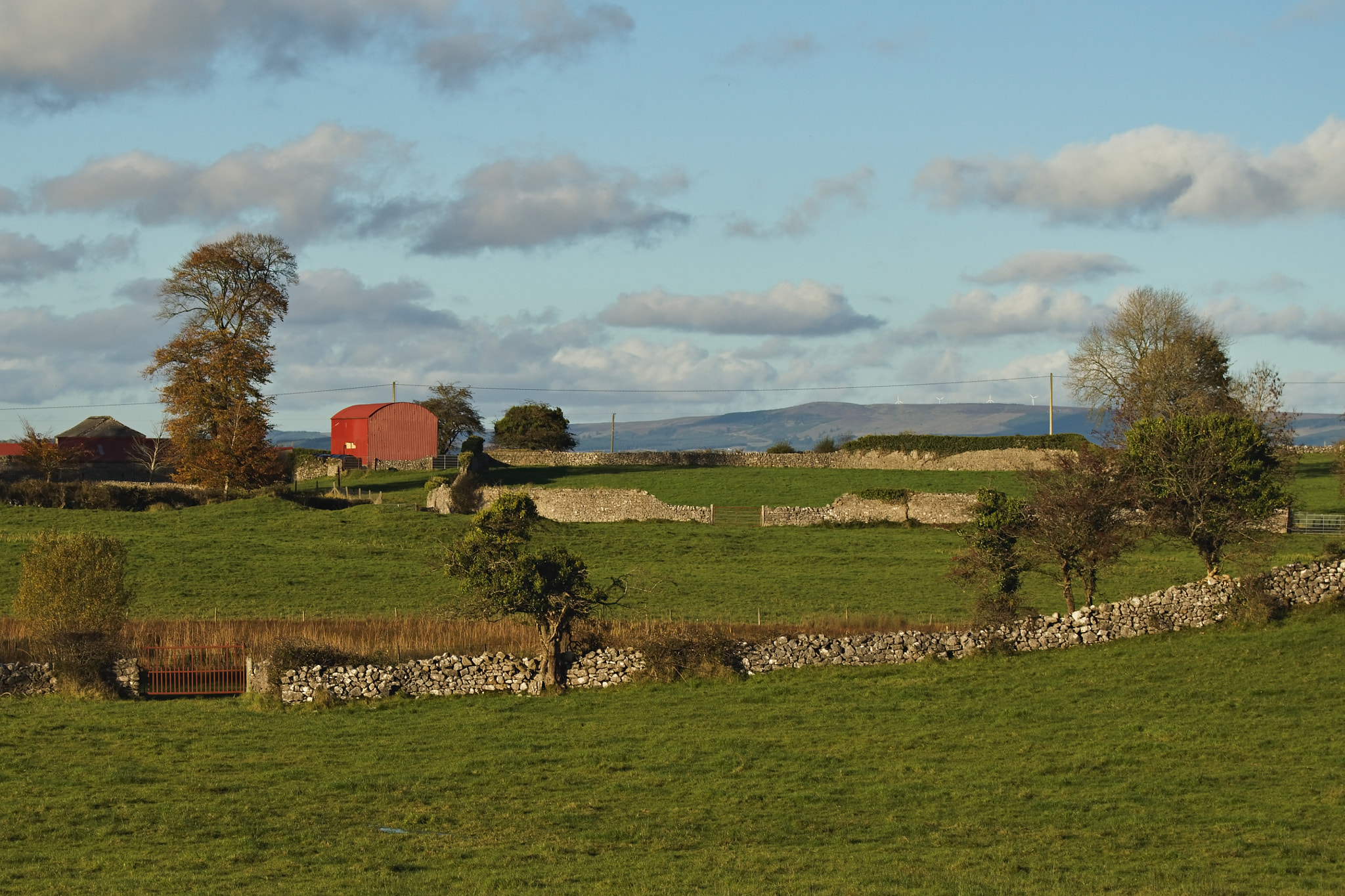 18.00 - 55.00 mm f/3.5 - 5.6 sample photo. Irish fields photography