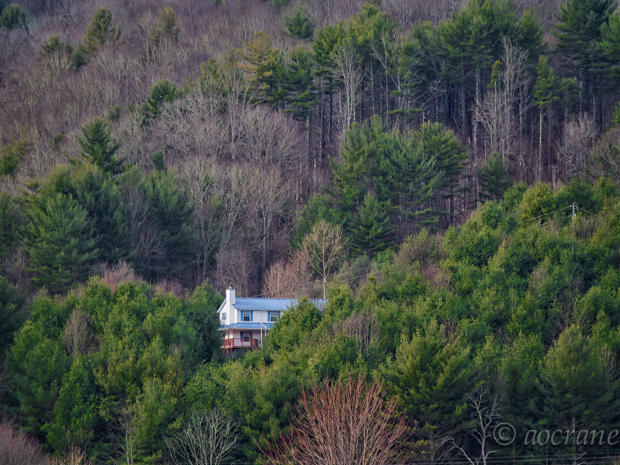 Olympus OM-D E-M5 sample photo. House on the hill photography