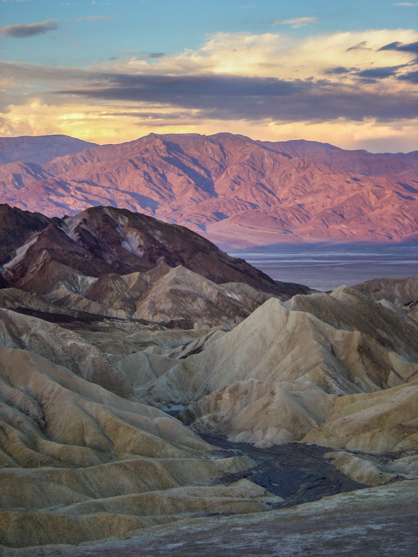 Sony DSC-P92 sample photo. Zabriskie point, death valley, usa photography