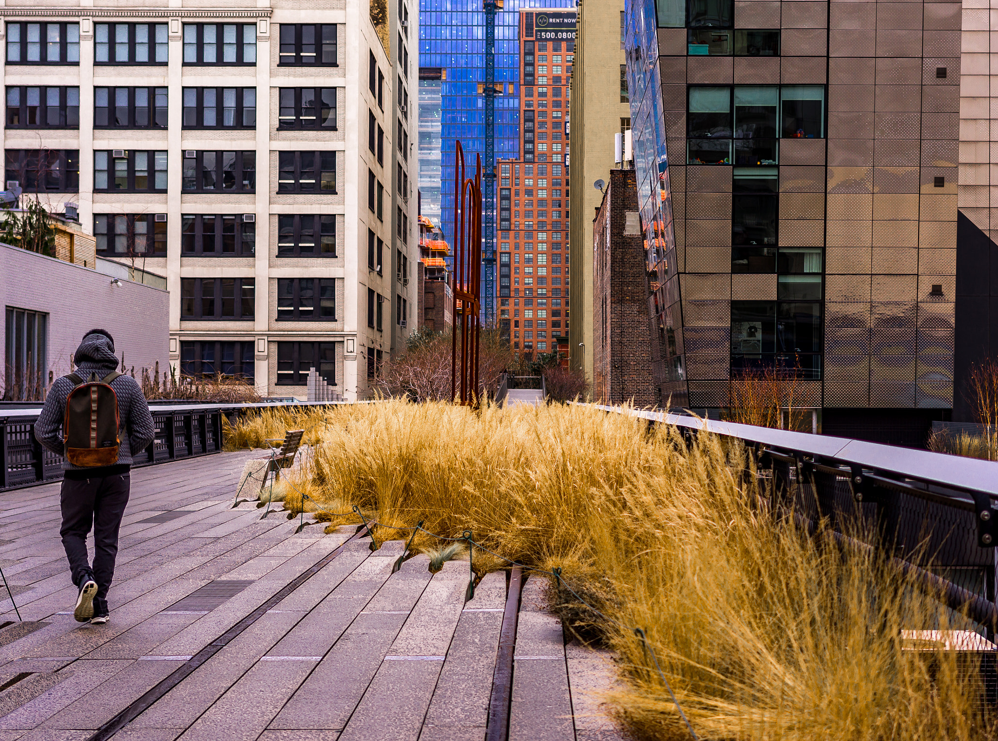 Sony Alpha NEX-5N + 35mm F2.8 ZA sample photo. Walk above - highline in color photography