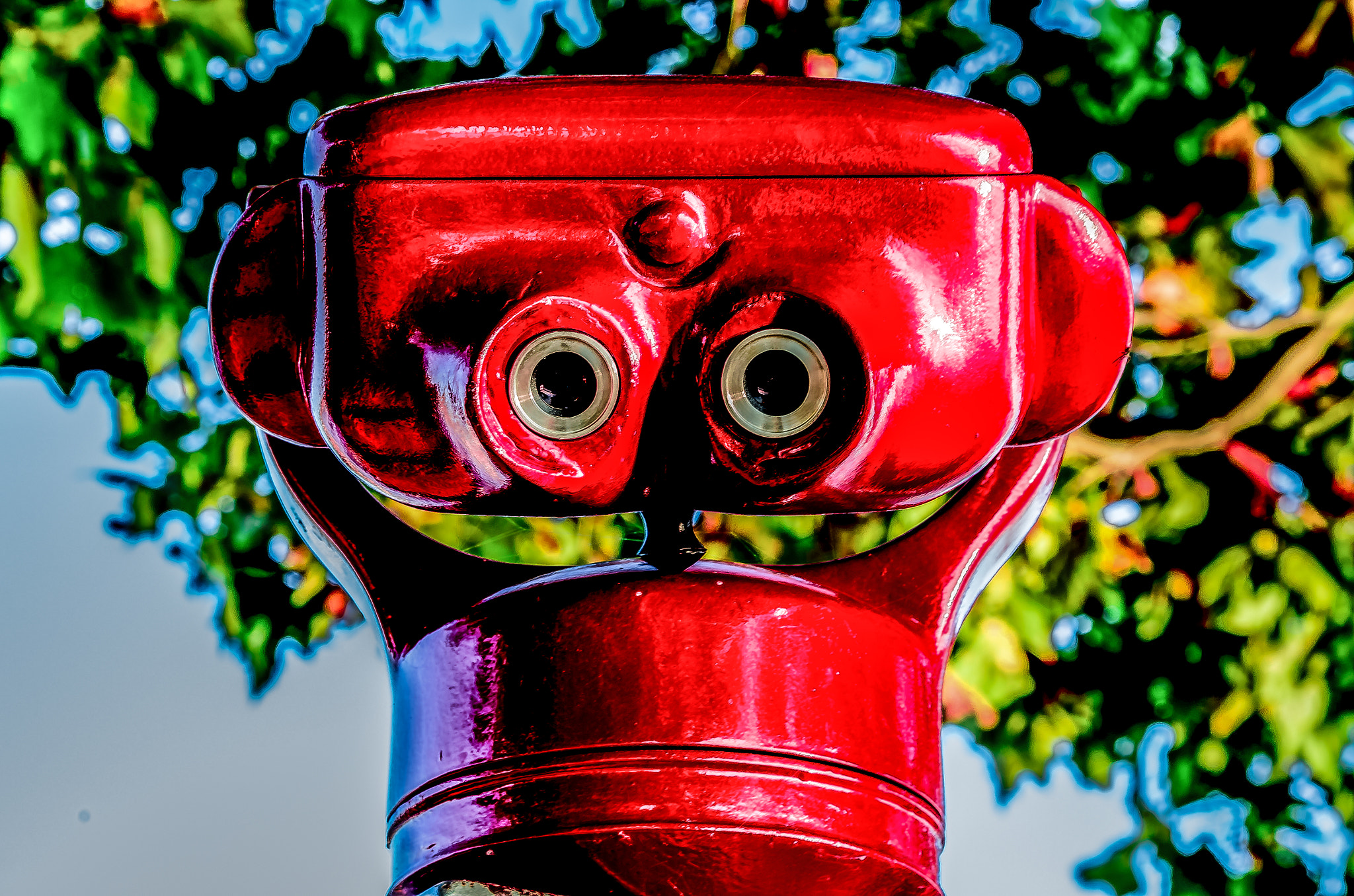 Pentax smc DA 55-300mm F4.0-5.8 ED sample photo. R2p2, portrait of the adult robot photography
