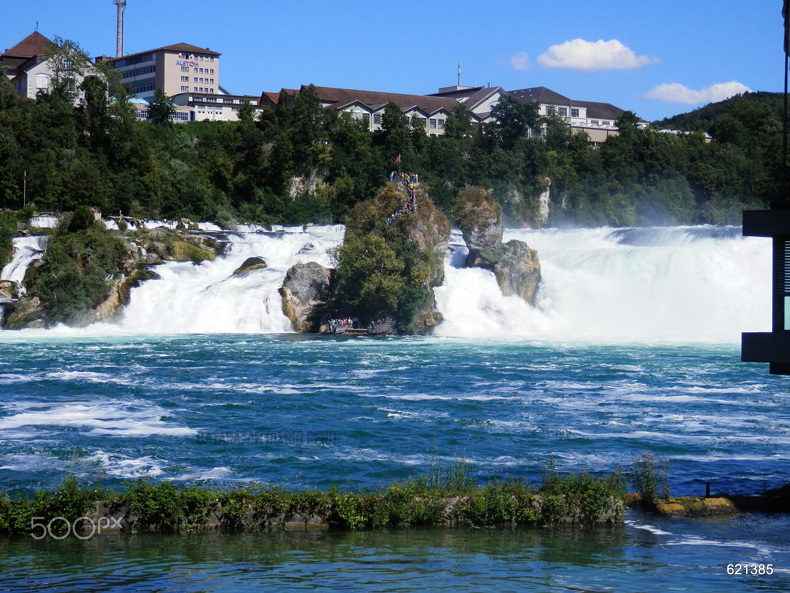 Olympus SZ-11 sample photo. Rheinfall- cataratas do reno photography