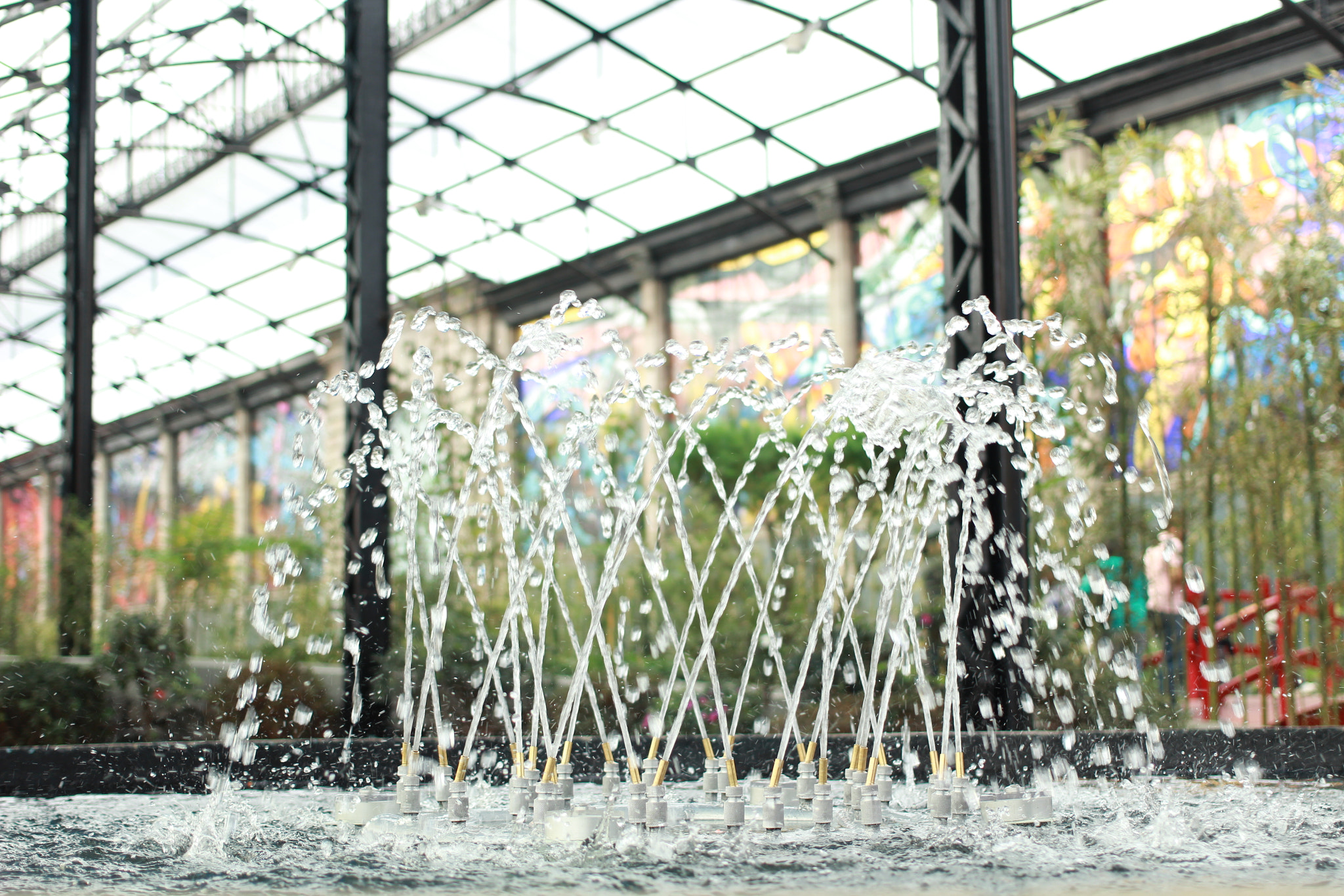 Canon EF 40mm F2.8 STM sample photo. Fuente de agua photography