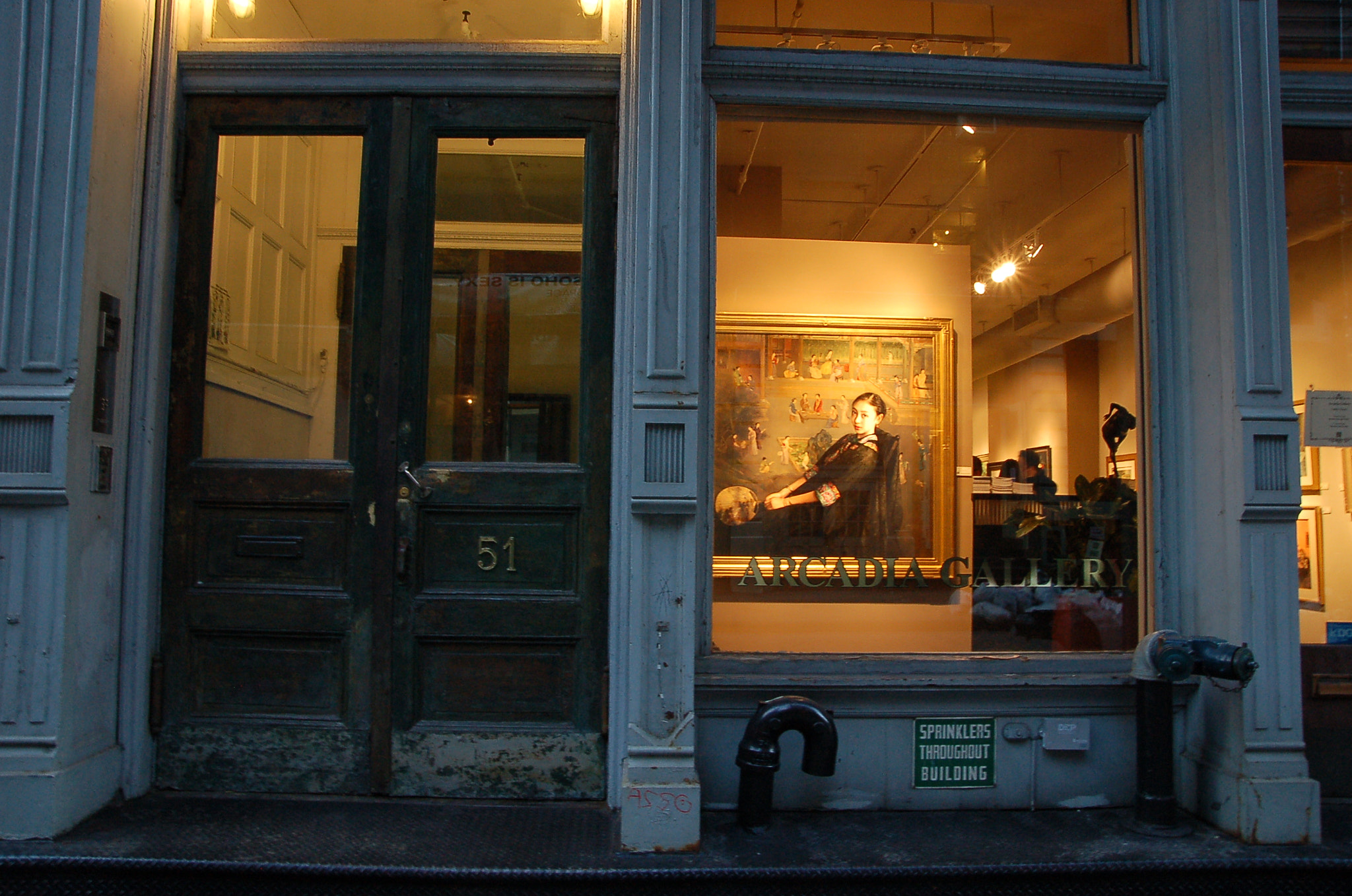 Nikon D50 sample photo. That painting popped photography