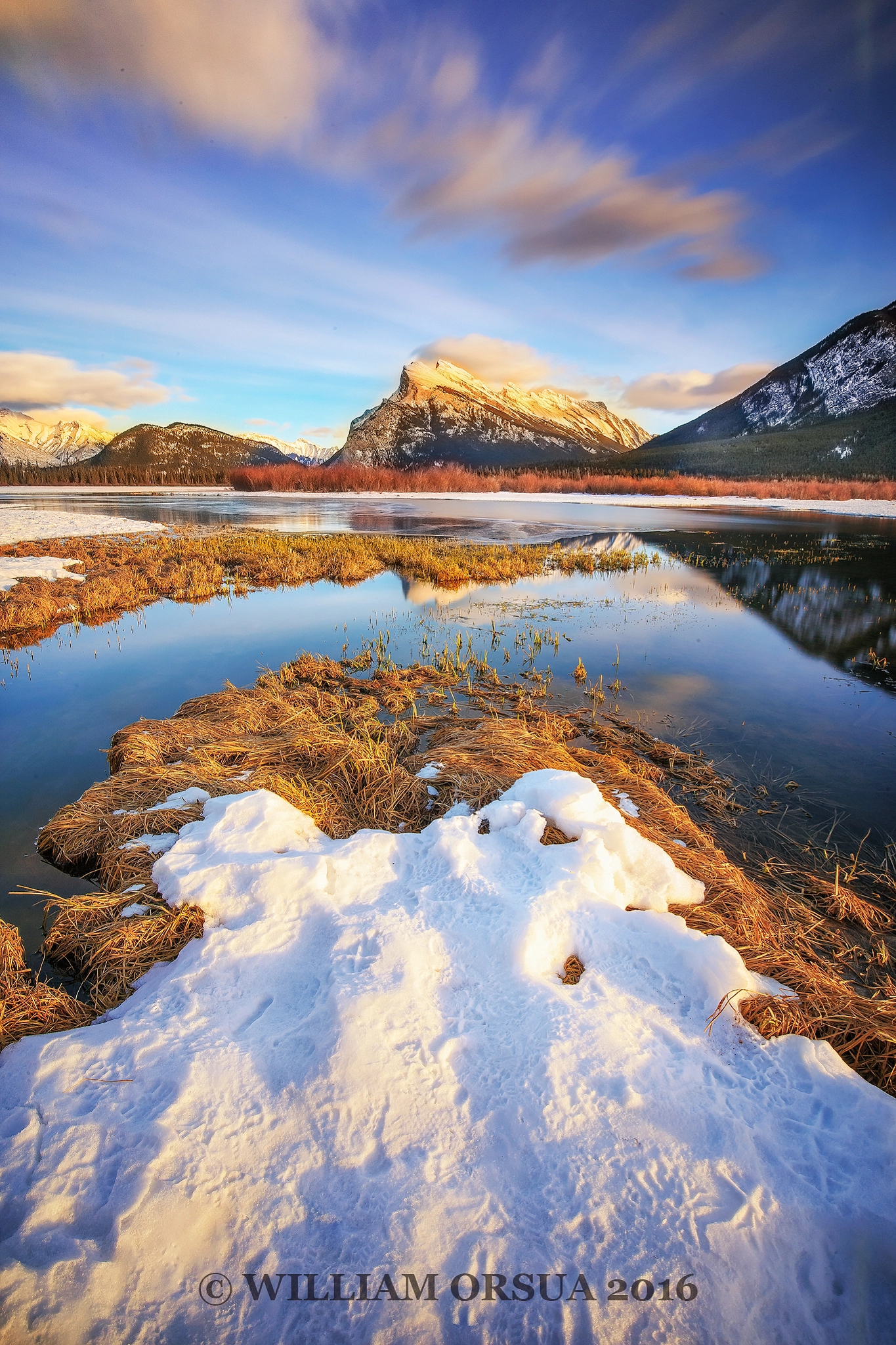 Canon EOS-1D X + Canon EF 16-35mm F4L IS USM sample photo. Vermillion lake photography