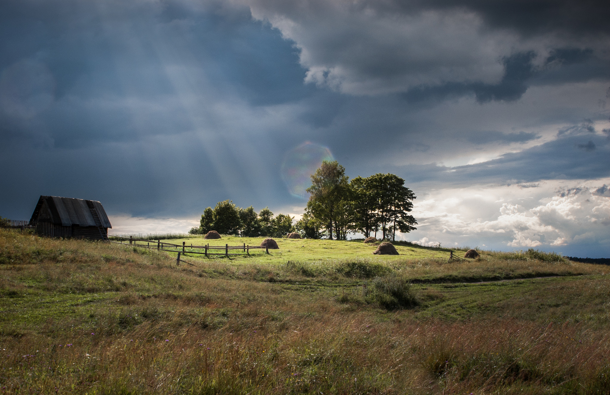 Nikon D70 + Sigma 28-105mm F2.8-4 Aspherical sample photo. Before the rain photography