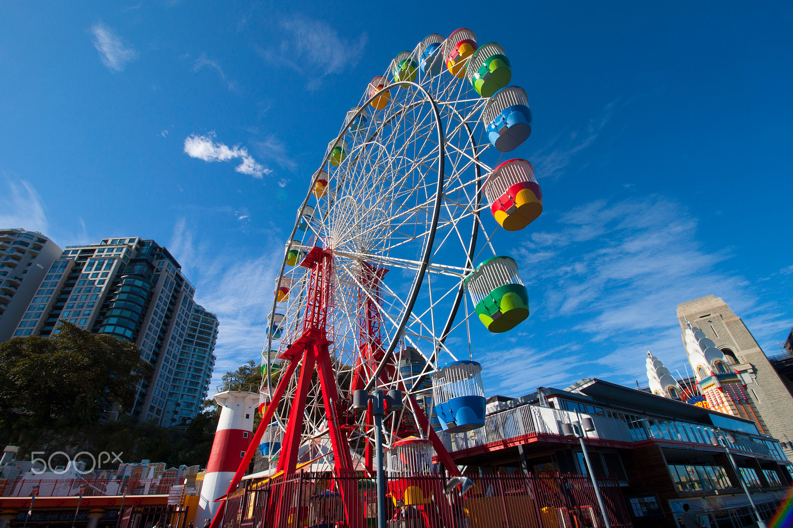 Canon EF-S 10-18mm F4.5–5.6 IS STM sample photo. Ferris wheel @ luna park photography
