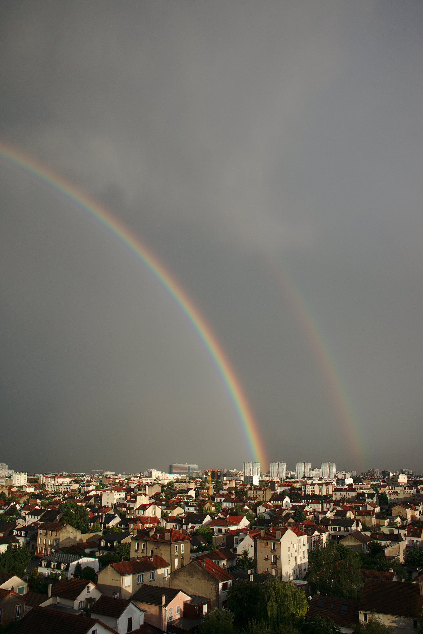 Sony Alpha NEX-5N + Sigma 19mm F2.8 EX DN sample photo. Double rainbow photography